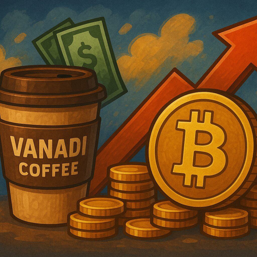 Spaniens Kaffeekette Vanadi investiert 1,1 Milliarden US-Dollar in Bitcoin
