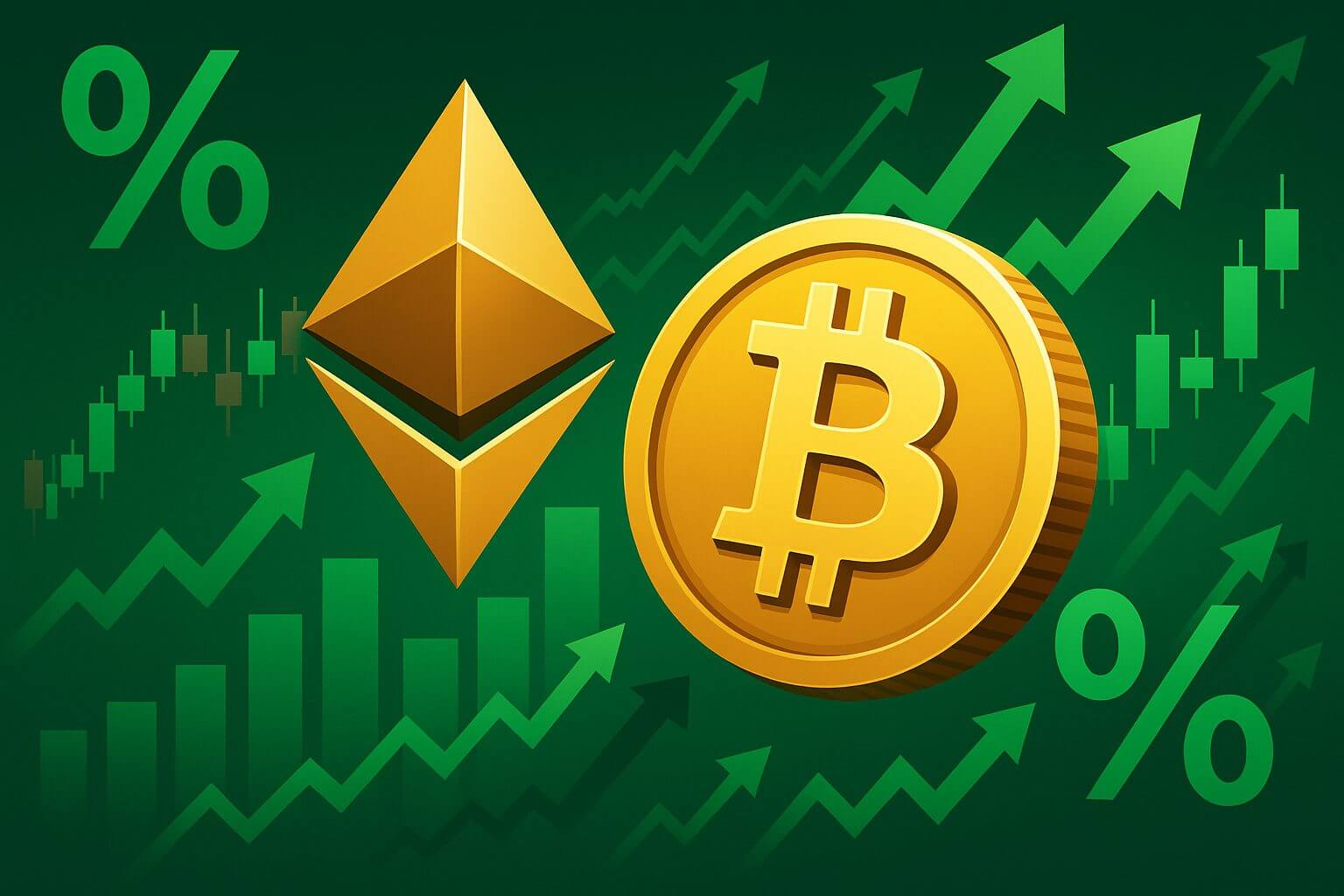 Bitcoin-Kurs steigt deutlich – Kryptomarkt im grünen Bereich