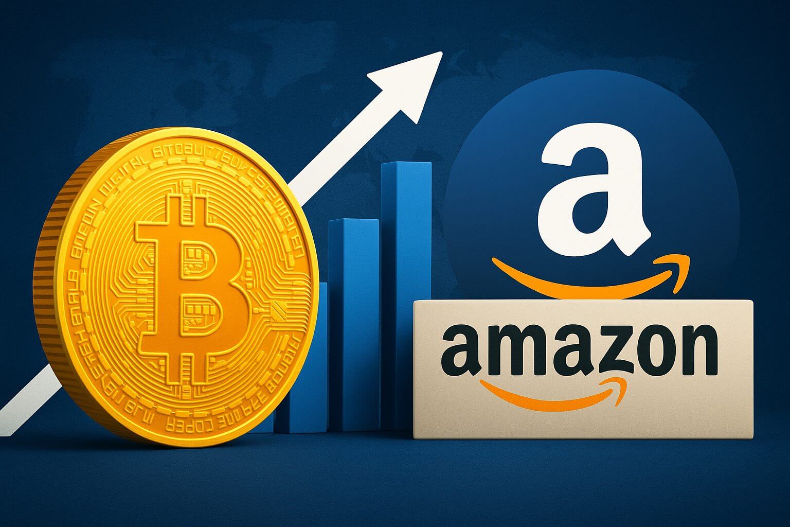 Bitcoin überholt Amazon in globalem Asset-Ranking