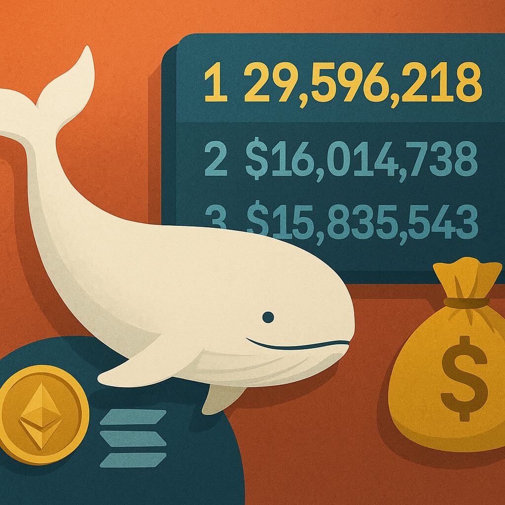 Hyperliquid-Leaderboard angeführt von mysteriösem Whale