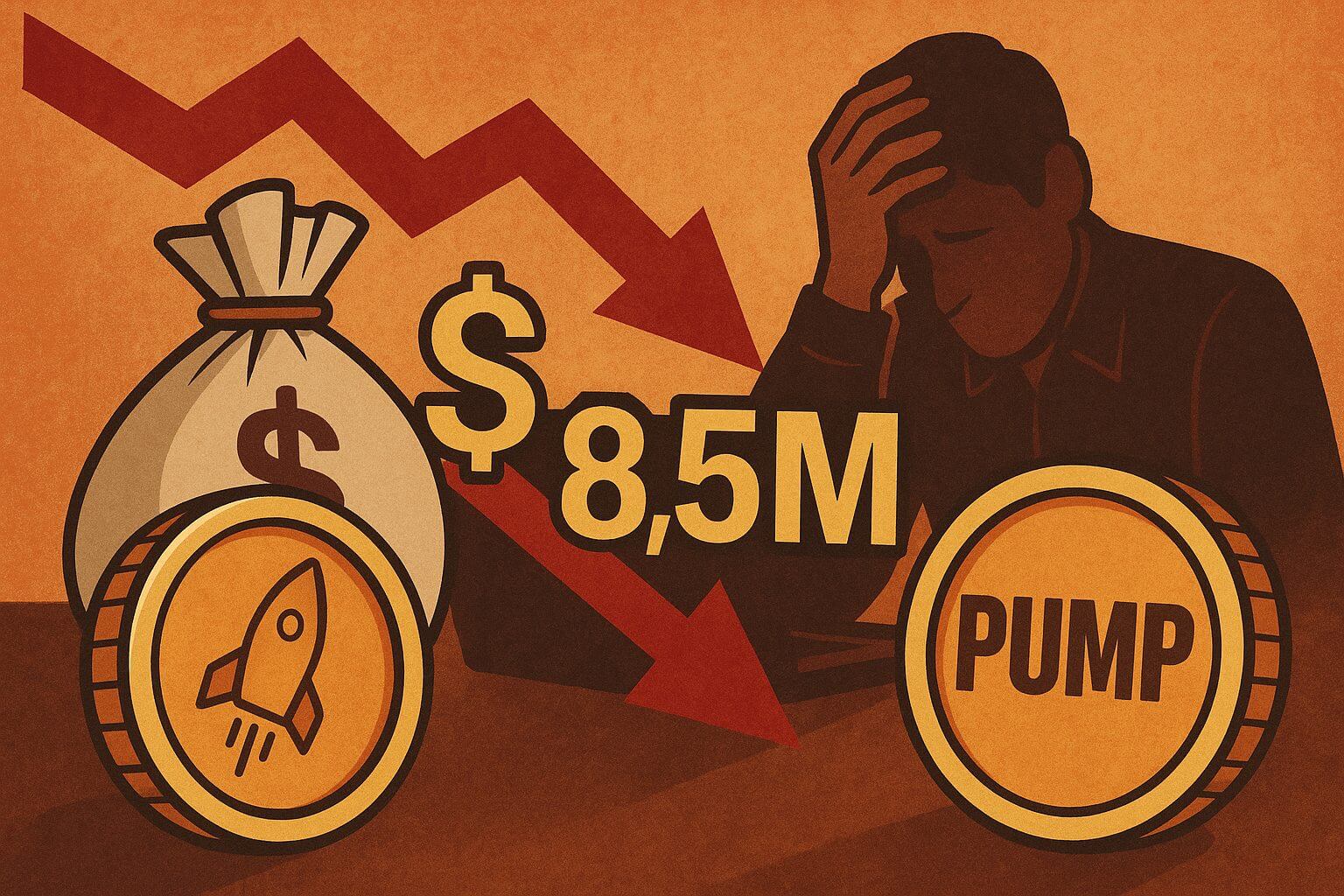 Dieser Trader liegt mit $1,3 Millionen im Minus auf PUMP-Short
