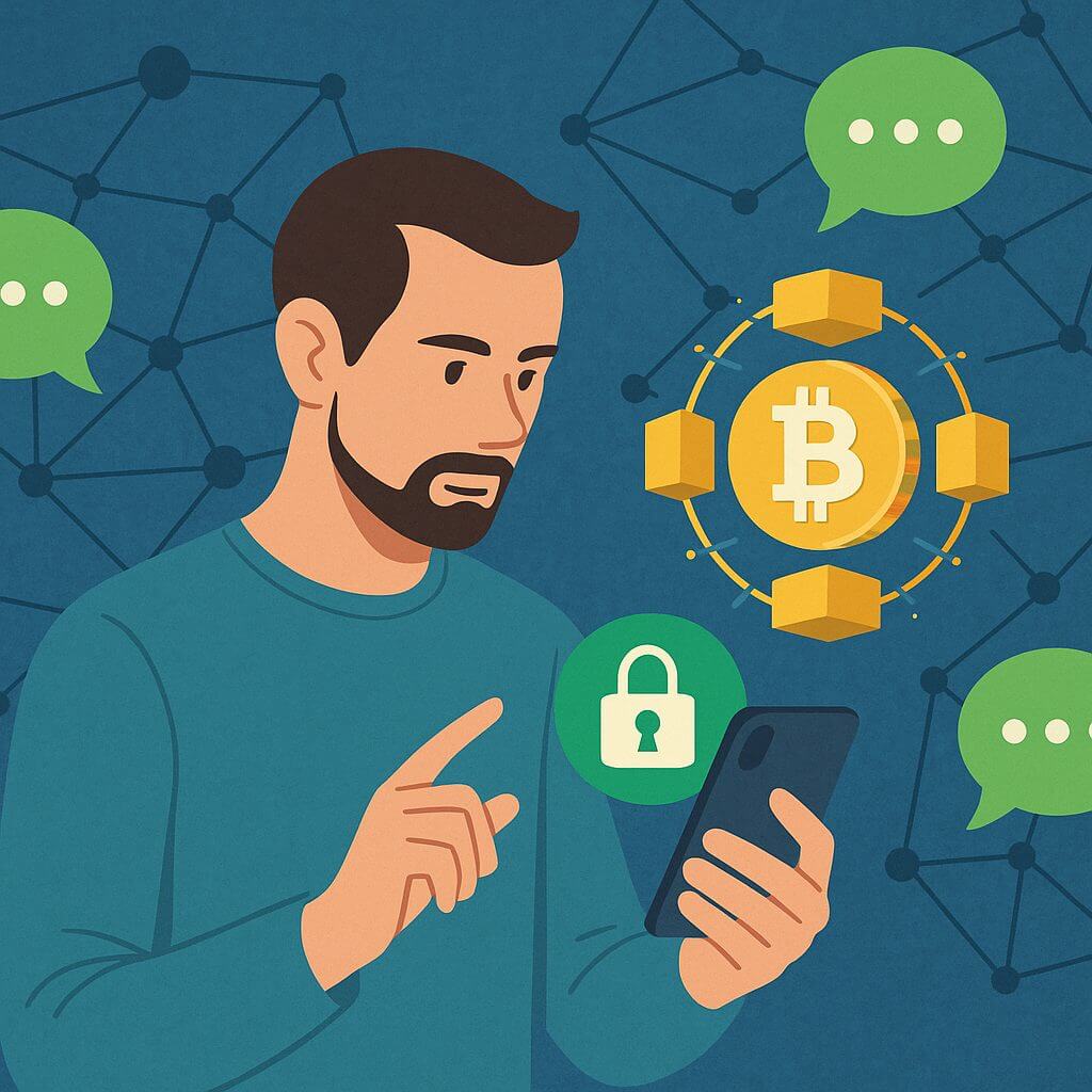 Jack Dorsey stellt BitChat vor: eine dezentrale Chat-App