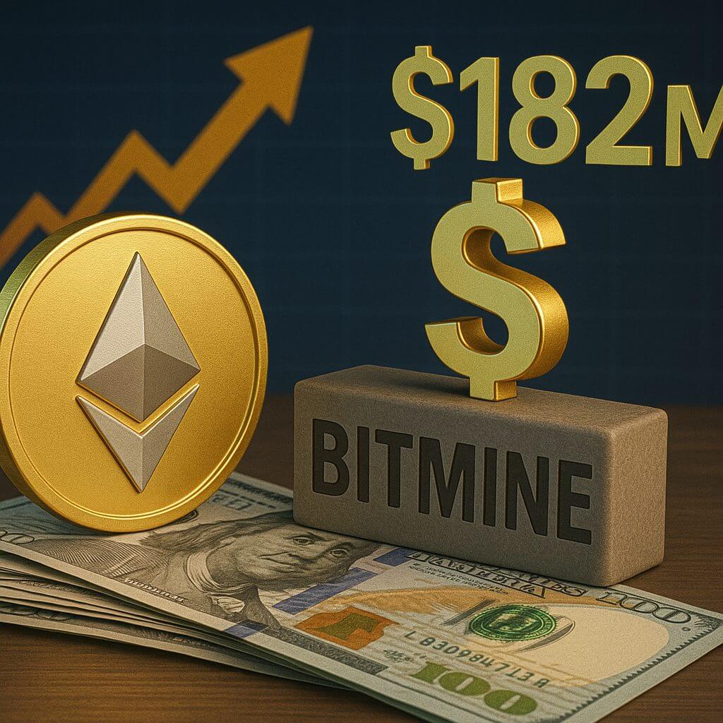 BitMine setzt 182 Millionen US-Dollar von ARK Invest vollständig auf Ethereum
