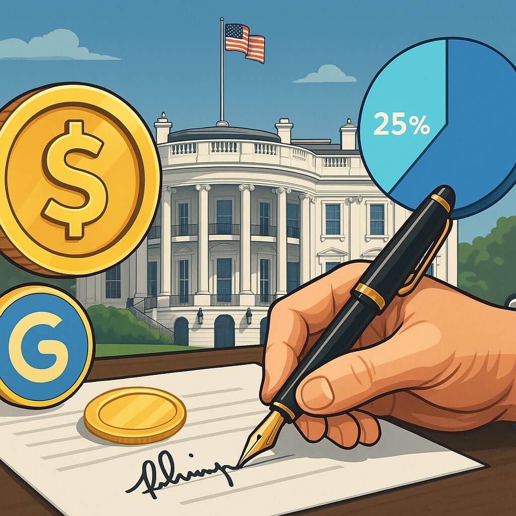 Trump unterzeichnet historisches Stablecoin-Gesetz: GENIUS Act verändert alles