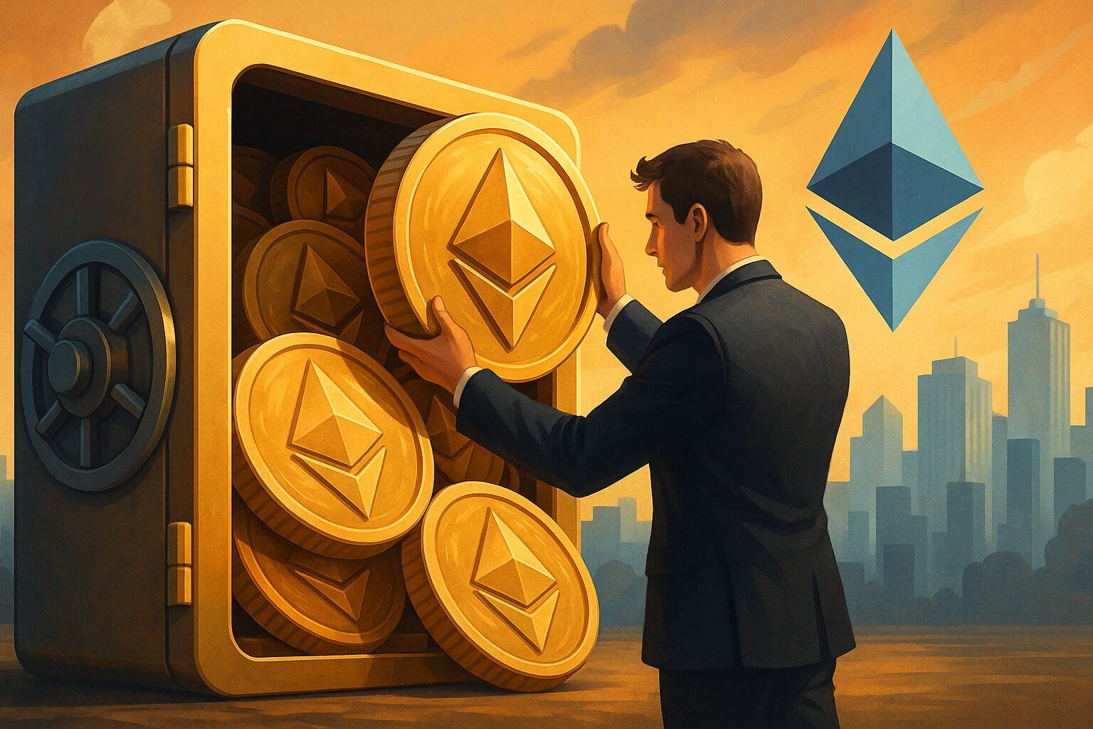 SharpLink investiert Millionen in Ethereum als langfristige Strategie