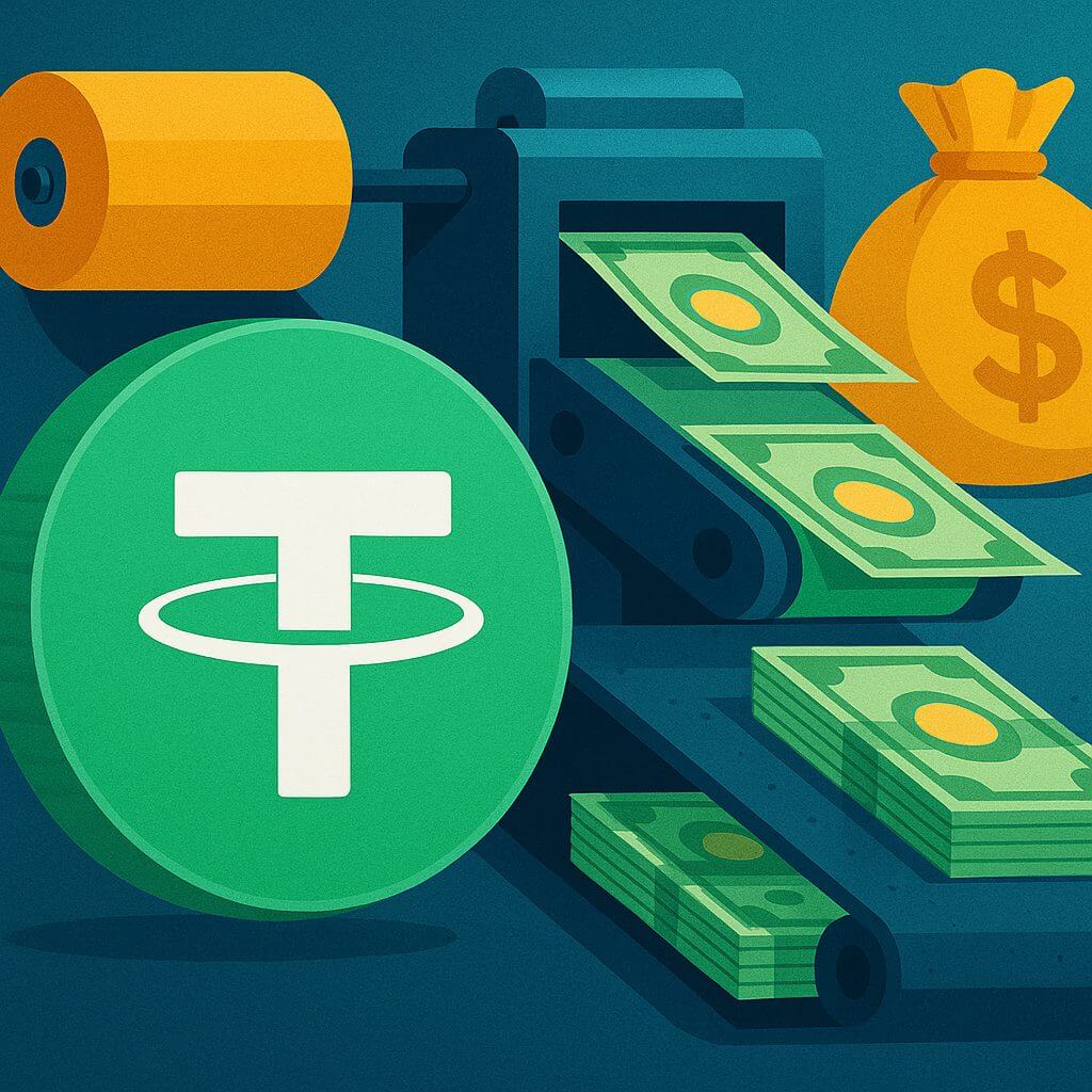 Tether mintet 8 Milliarden in 25 Tagen – Bitcoin erreicht neues Allzeithoch
