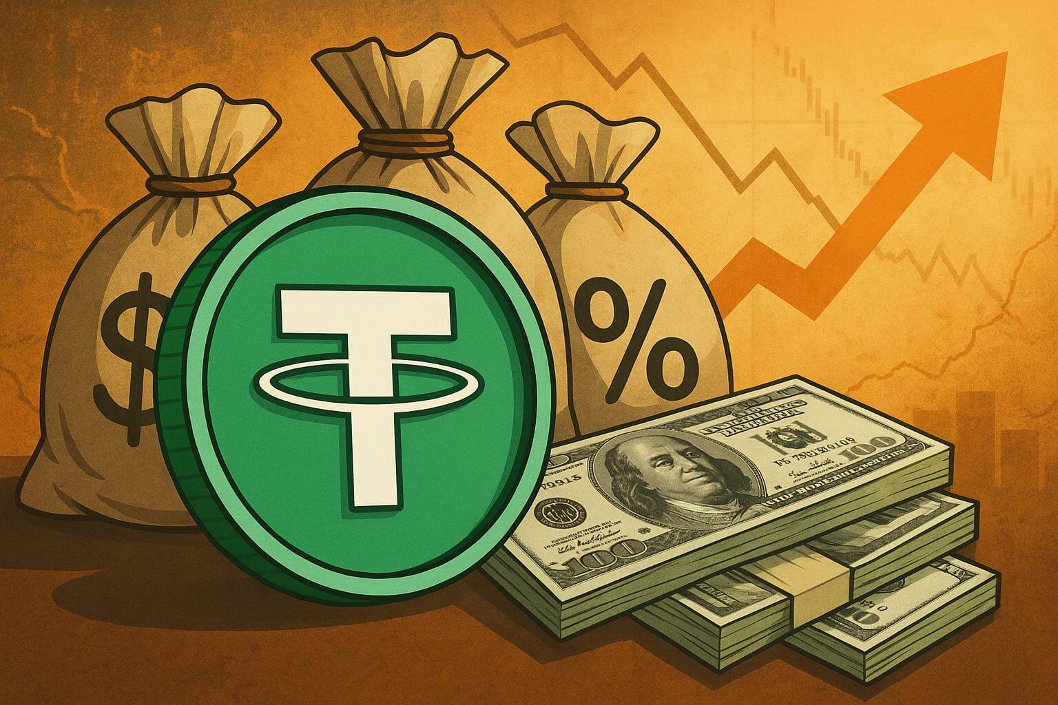 Tether-CEO: Stablecoins wachsen aufgrund wirtschaftlicher Unsicherheit