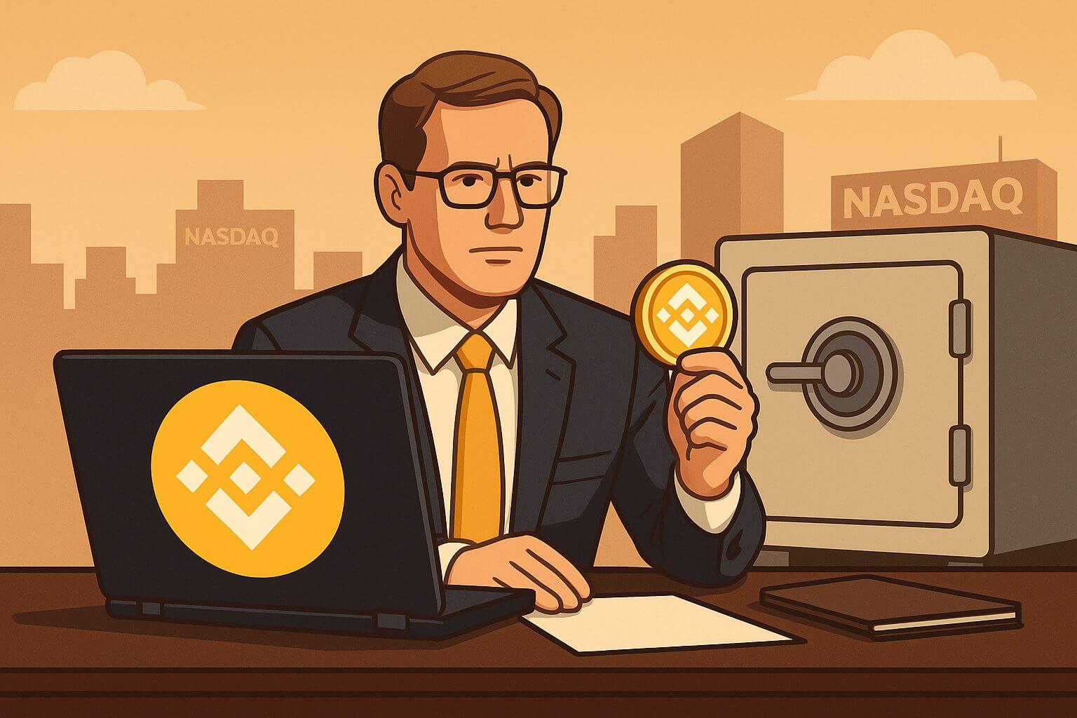 Windtree setzt 200 Mio. USD auf BNB und schreibt Geschichte an der Nasdaq