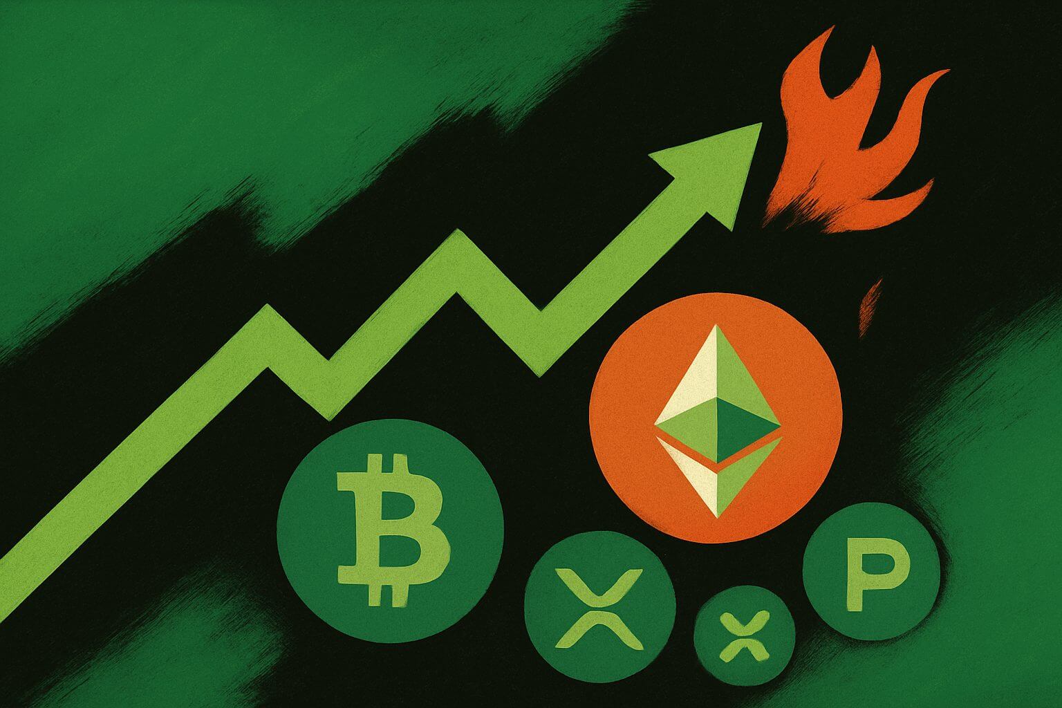 Große Altcoins geben dem Markt Vertrauen zurück