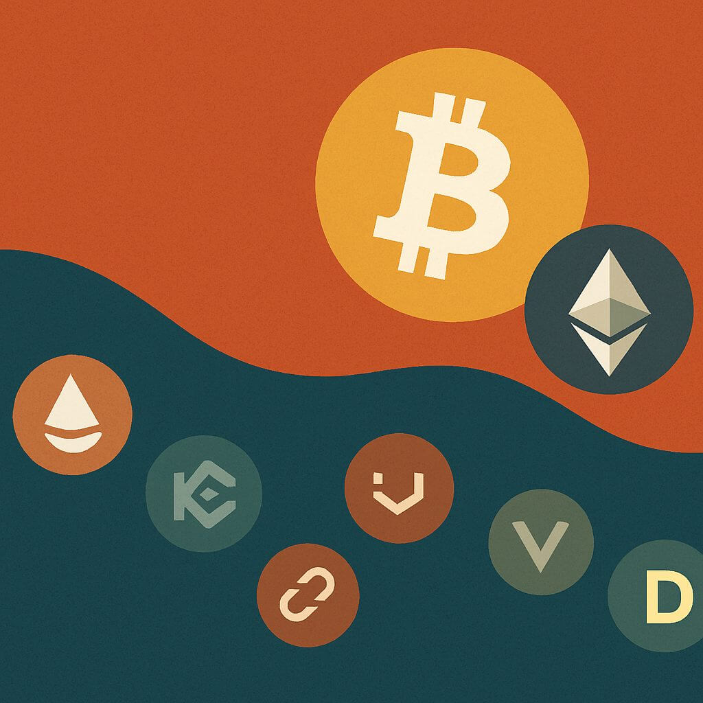 Altcoins gemischt im grünen Bereich, Bitcoin behauptet starke Position