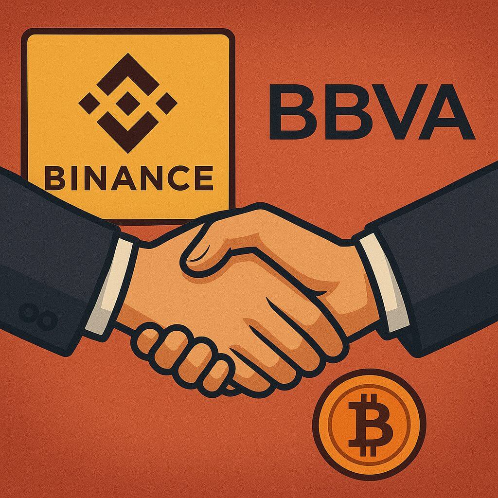Spanische Bank steigt tiefer in Kryptowährungen ein durch Kooperation mit Binance
