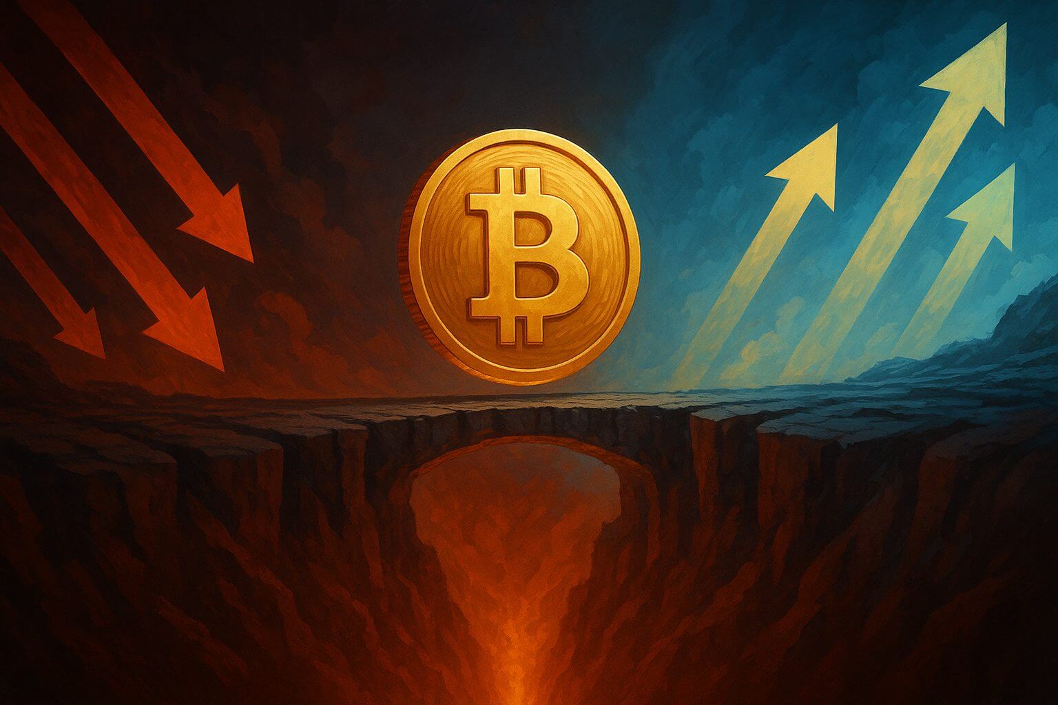 Bitcoin testet entscheidende Zone, kurzfristige Anleger schauen angespannt zu