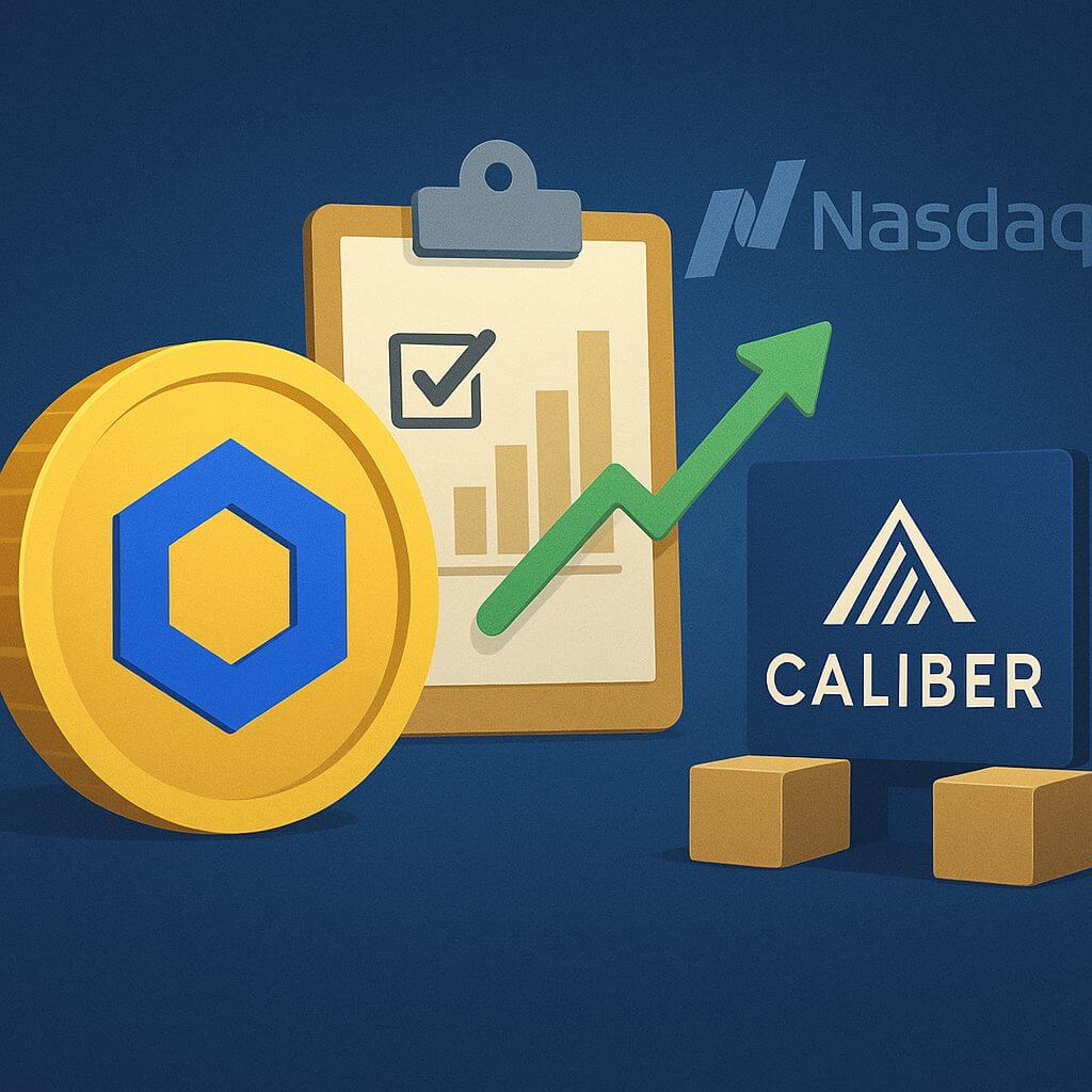 Caliber kauft LINK für Krypto-Treasury-Strategie