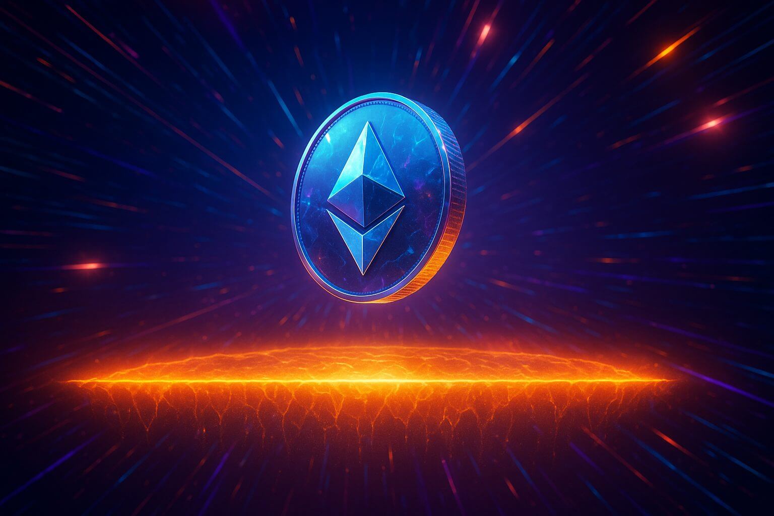 Ethereum nähert sich Kursrekord, während die Netzwerkaktivität explodiert