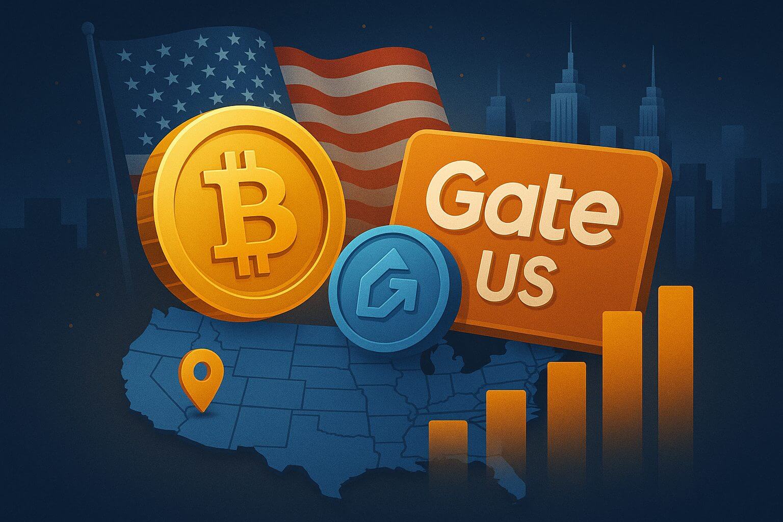 Gate Group startet konformes Kryptowährungs‑Handels­plattform in den USA