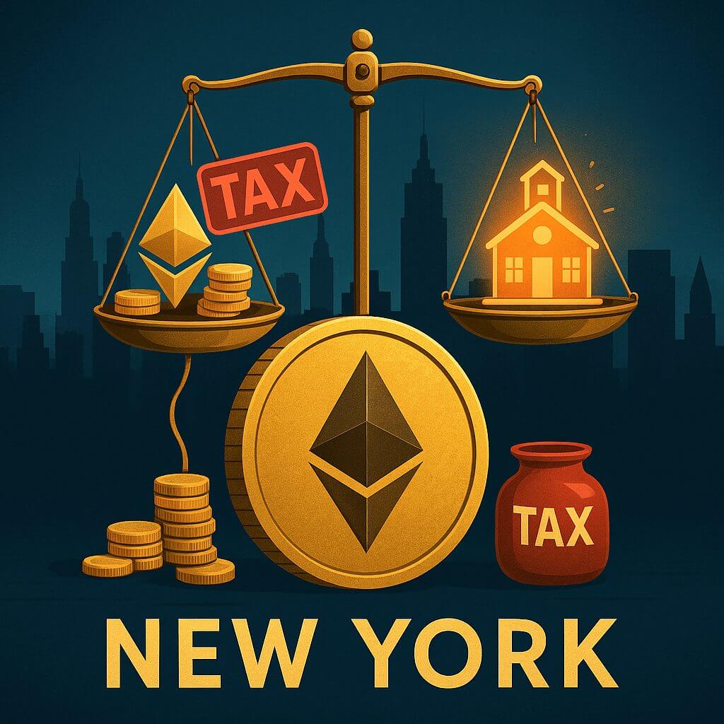 New York will 0,2 % Steuer auf alle Kryptowährungstransaktionen einführen