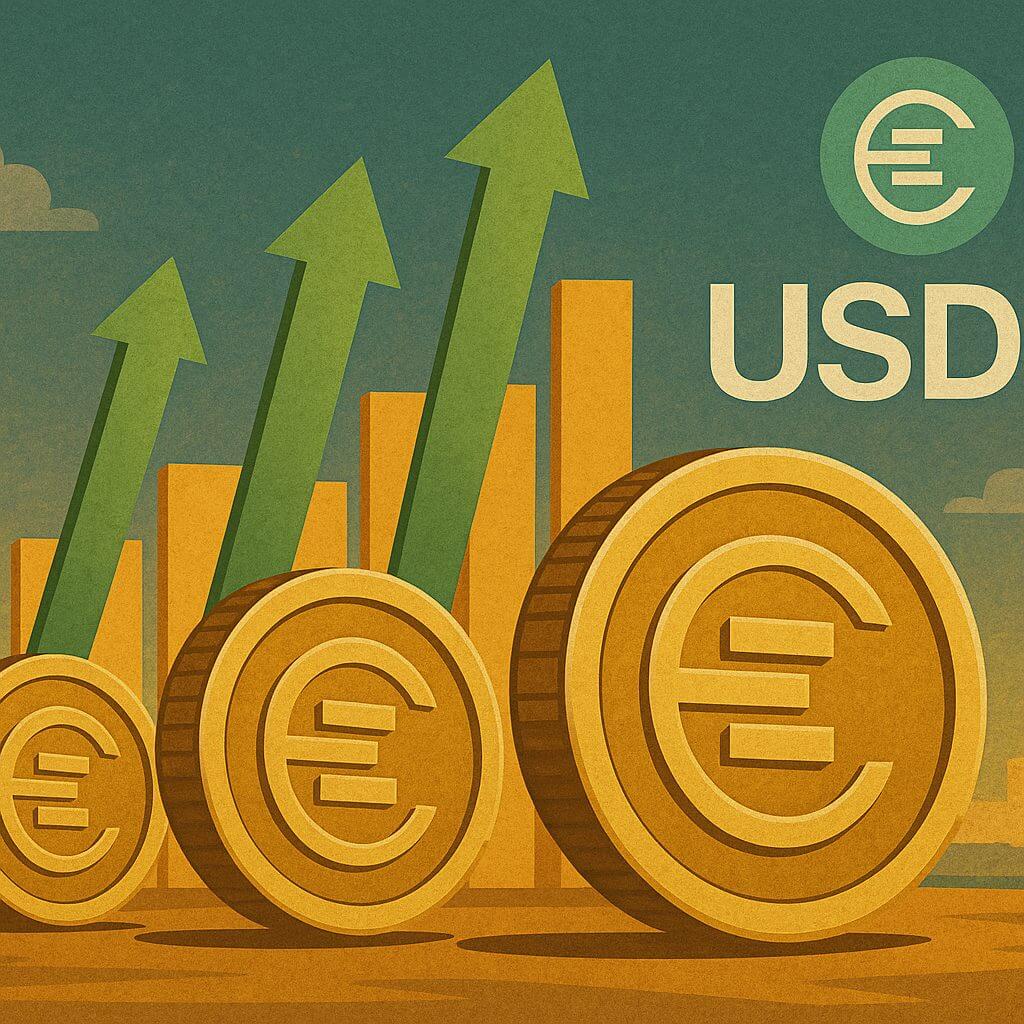 USDe steigt um 75 % und wird zur drittgrößten Stablecoin