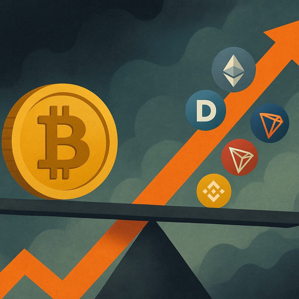 Ruhiger Tag am Kryptomarkt: XRP und TRON steigen leicht