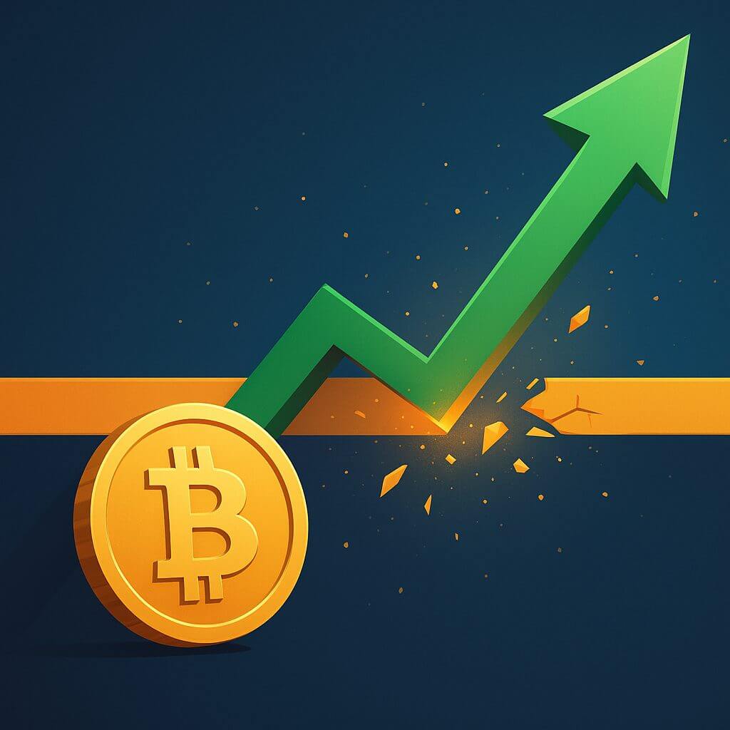 Neue Höchststände für Bitcoin nach Durchbruch schwacher Widerstände