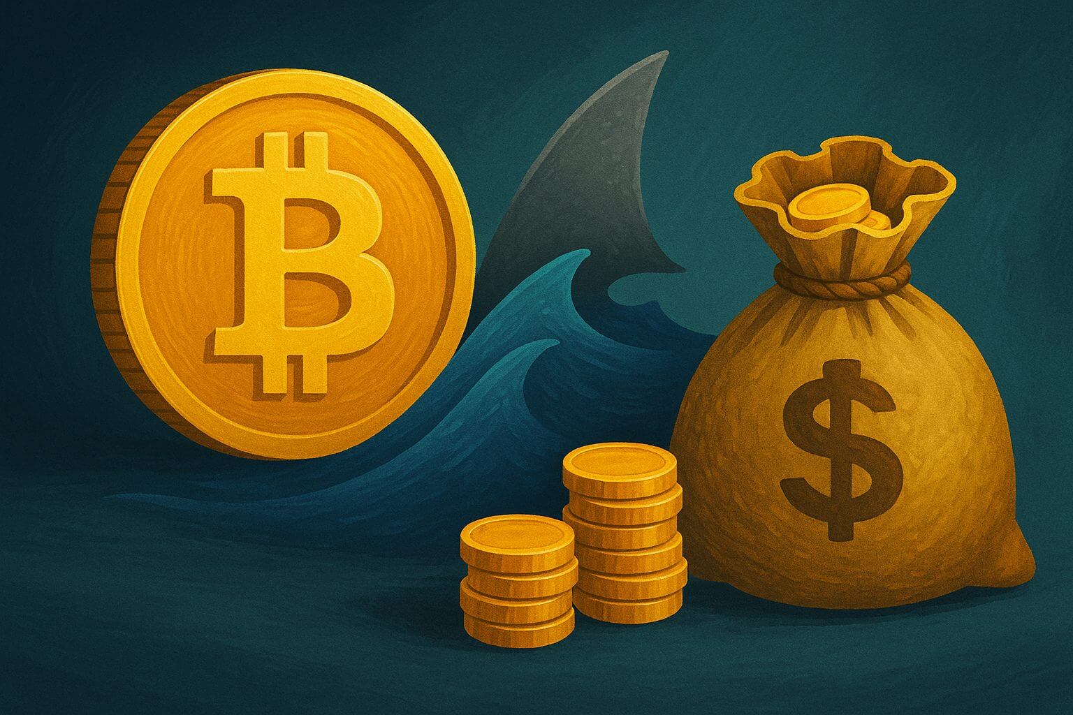 Bitcoin-Börsen laufen leer, während „Sharks“ massiv einkaufen