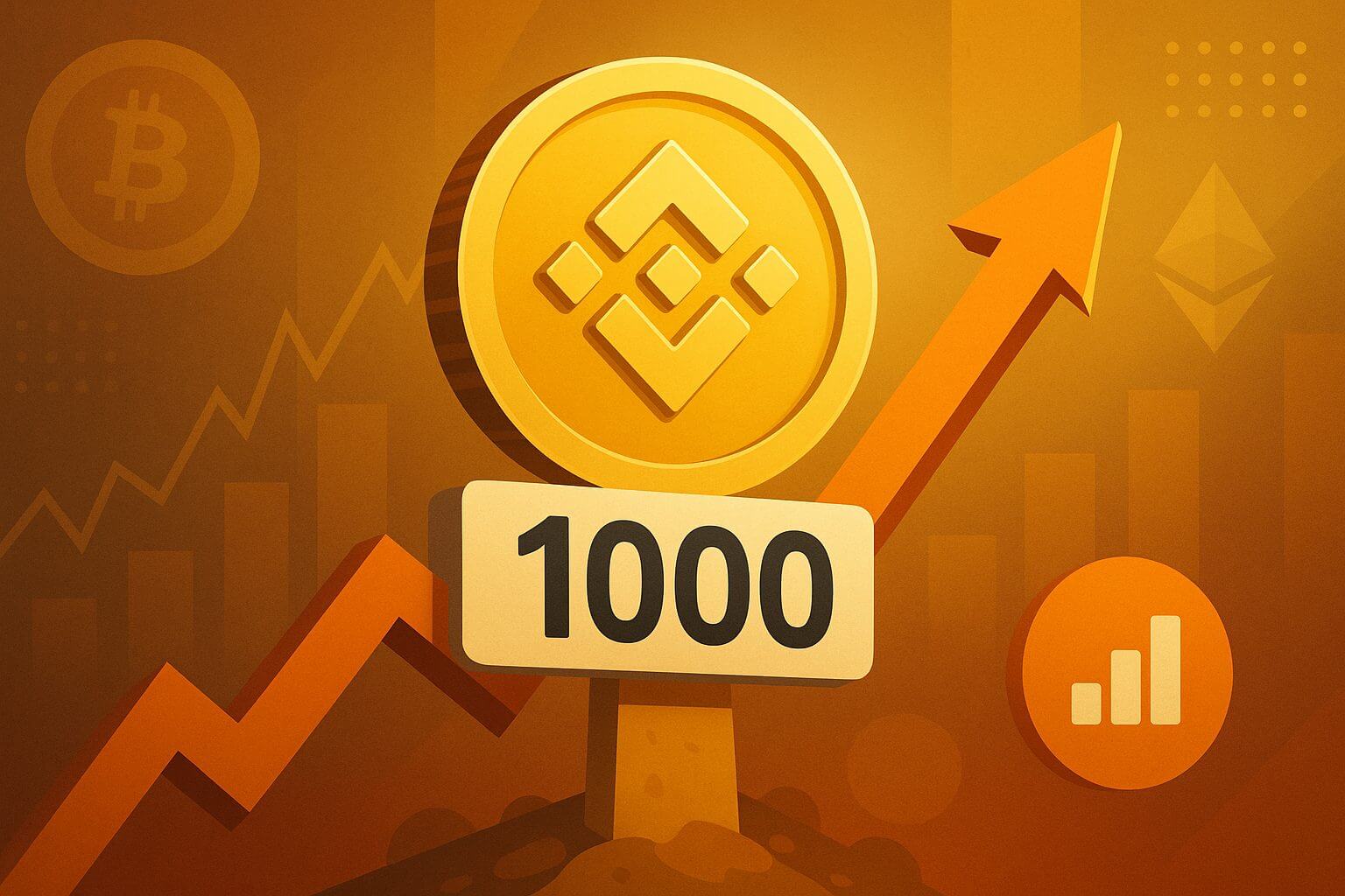 BNB durchbricht 1.000 $ – Neues Allzeithoch nach Binance-Anpassungen
