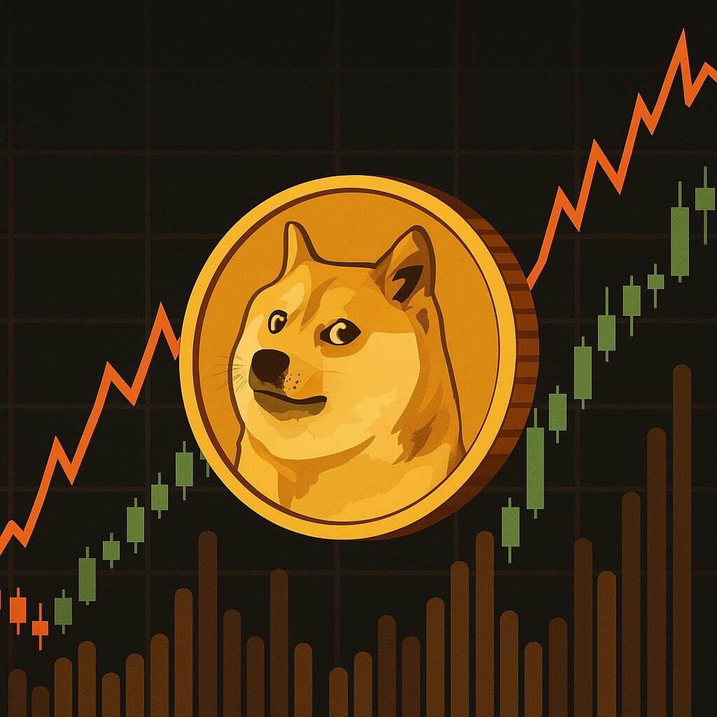 Dogecoin bricht aus nach wochenlanger Konsolidierung und steigt auf $0,26