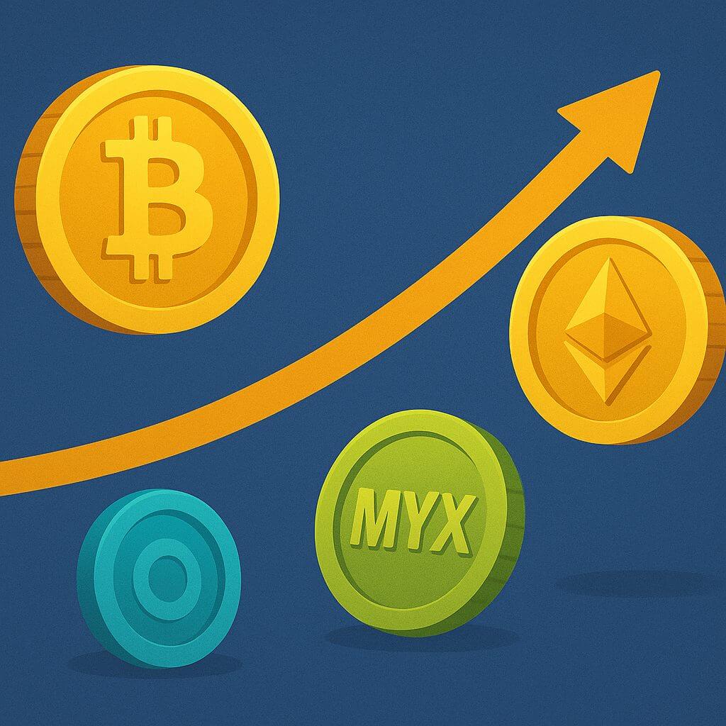 MYX und WLD steigen rasant auf dem Markt für Krypto-Derivate