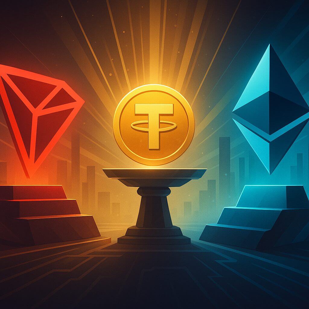 Tron bleibt dominant: 687 Milliarden USDT-Transfers im August