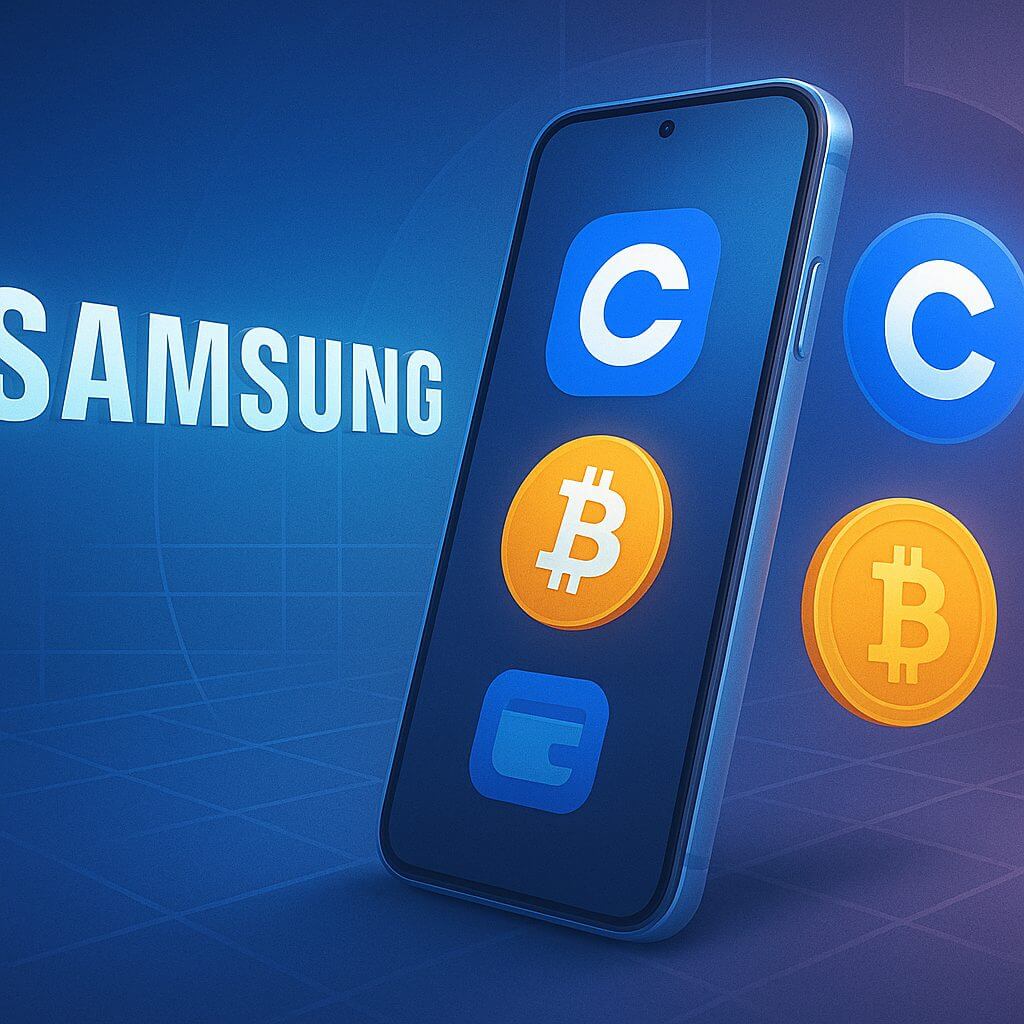 Coinbase erweitert seine Reichweite durch Partnerschaft mit Samsung
