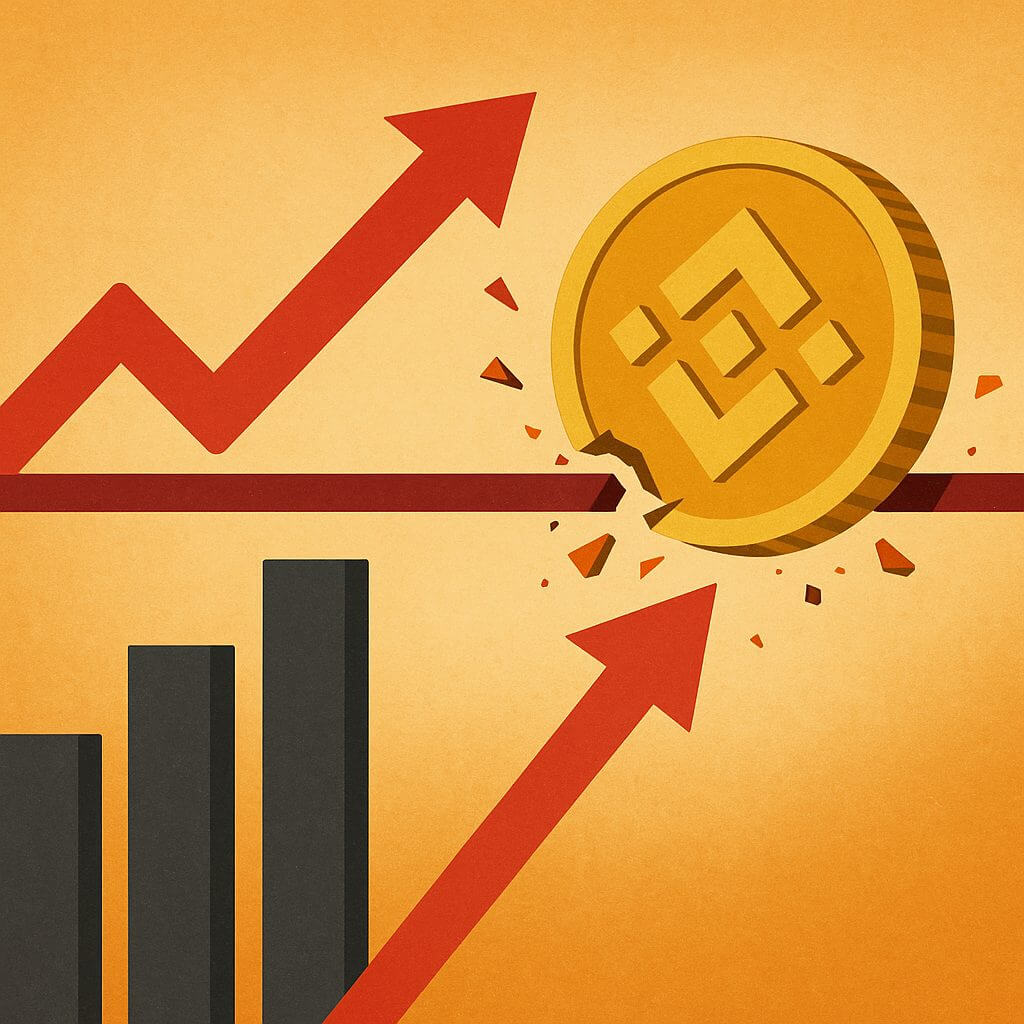 BNB-Kurs setzt Rekordserie fort, während Bitcoin Richtung 123.000 USD steigt