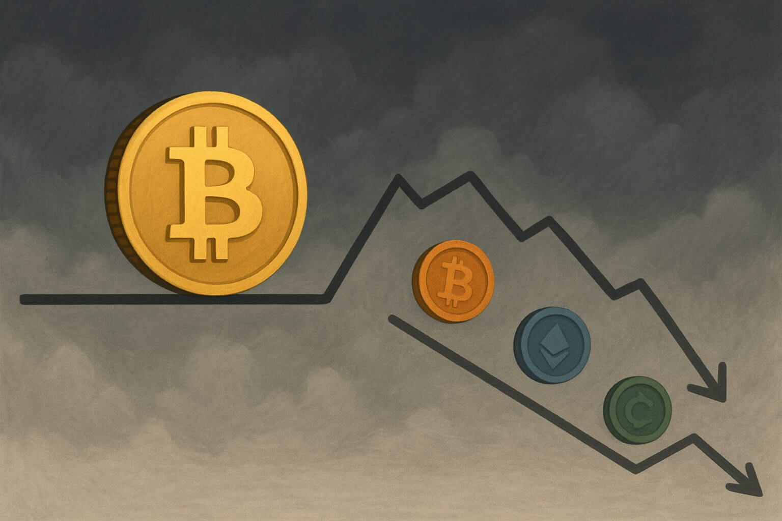 Kryptomarkt ruhig: Geringe Liquidationen trotz roter Zahlen bei Altcoins