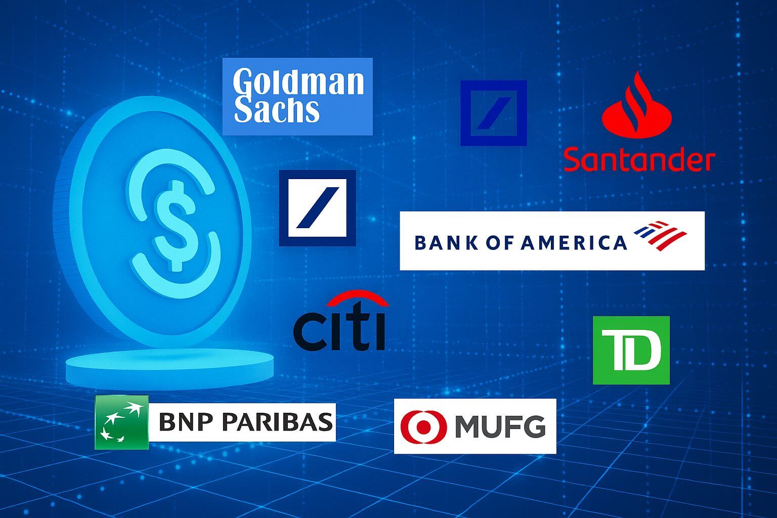 Großbanken prüfen digitale Währung auf öffentlicher Blockchain