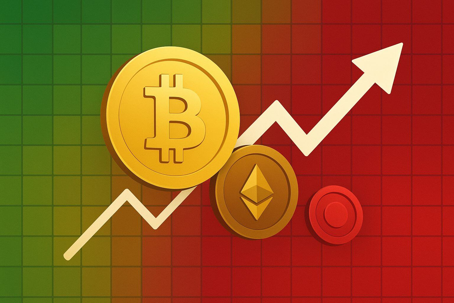 Bitcoin bleibt stark, während Altcoins stark ins Minus rutschen