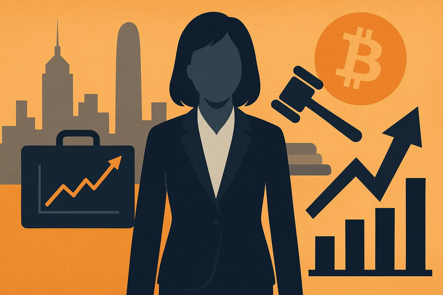 Julia Leung bleibt CEO der SFC trotz Wachstum bei Kryptowährungen und Börse