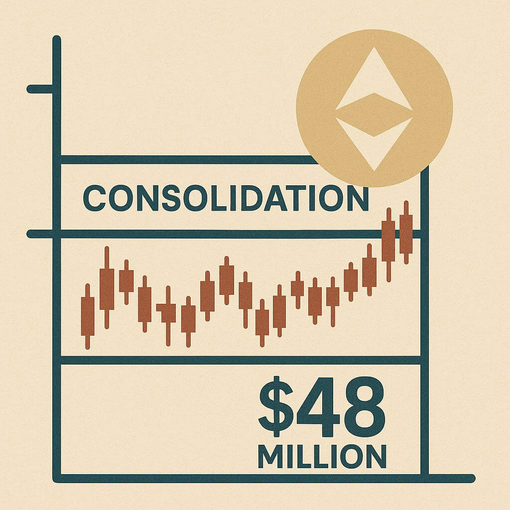 Ethereum test erneut das obere Ende der Range, doch Ausbruch bleibt aus