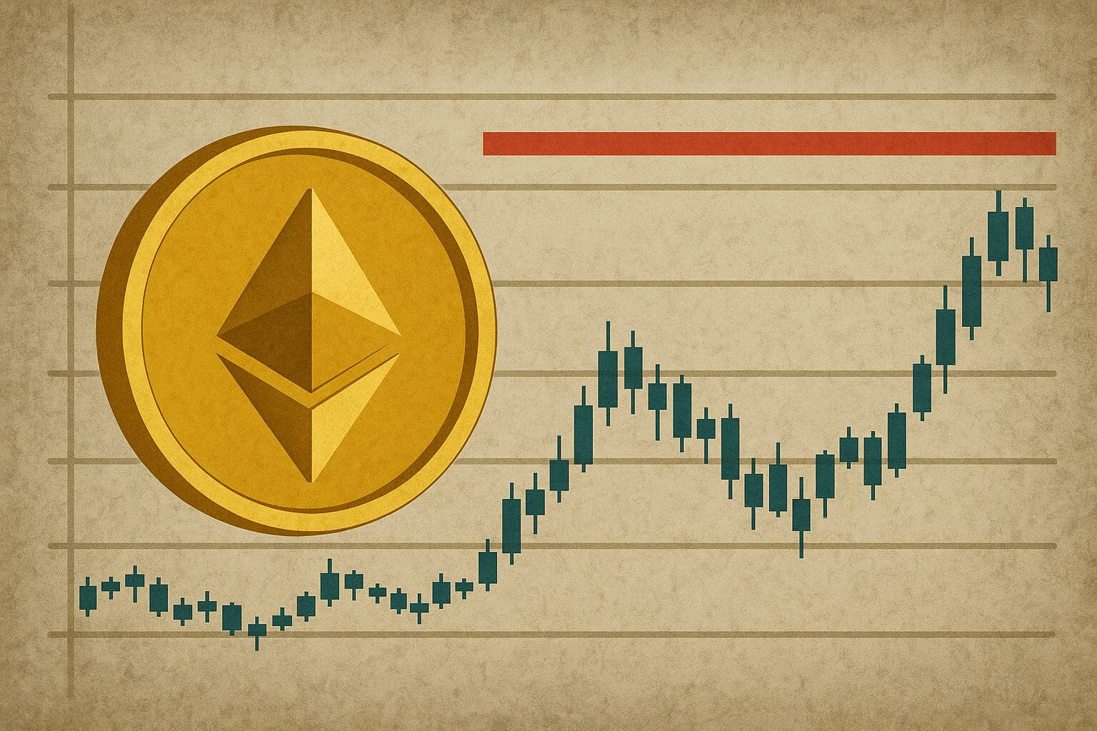 Kommt der Ausbruch? Ethereum konsolidiert rund um Widerstandsniveau