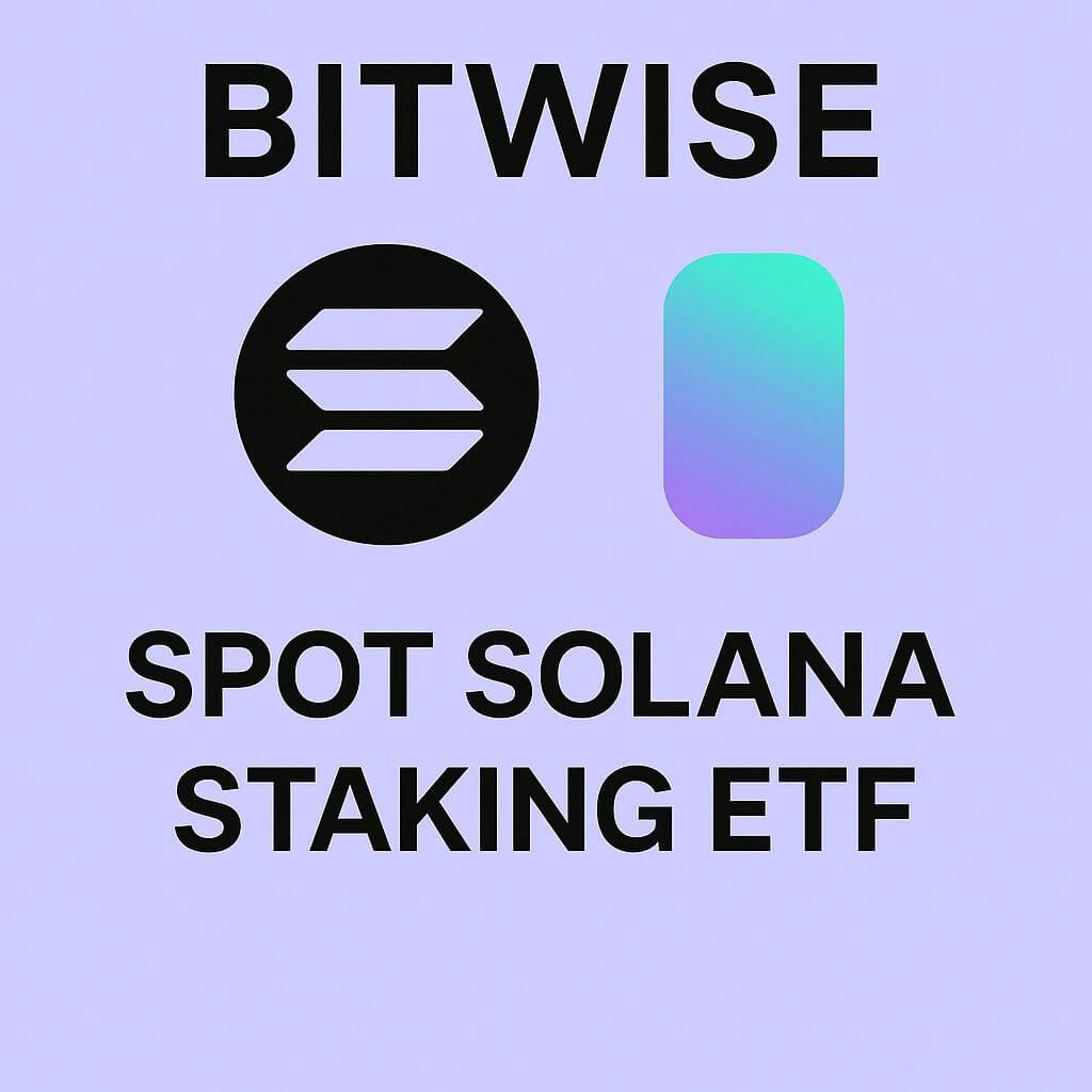 Bitwise lanciert ersten Solana-Staking-ETF an der NYSE