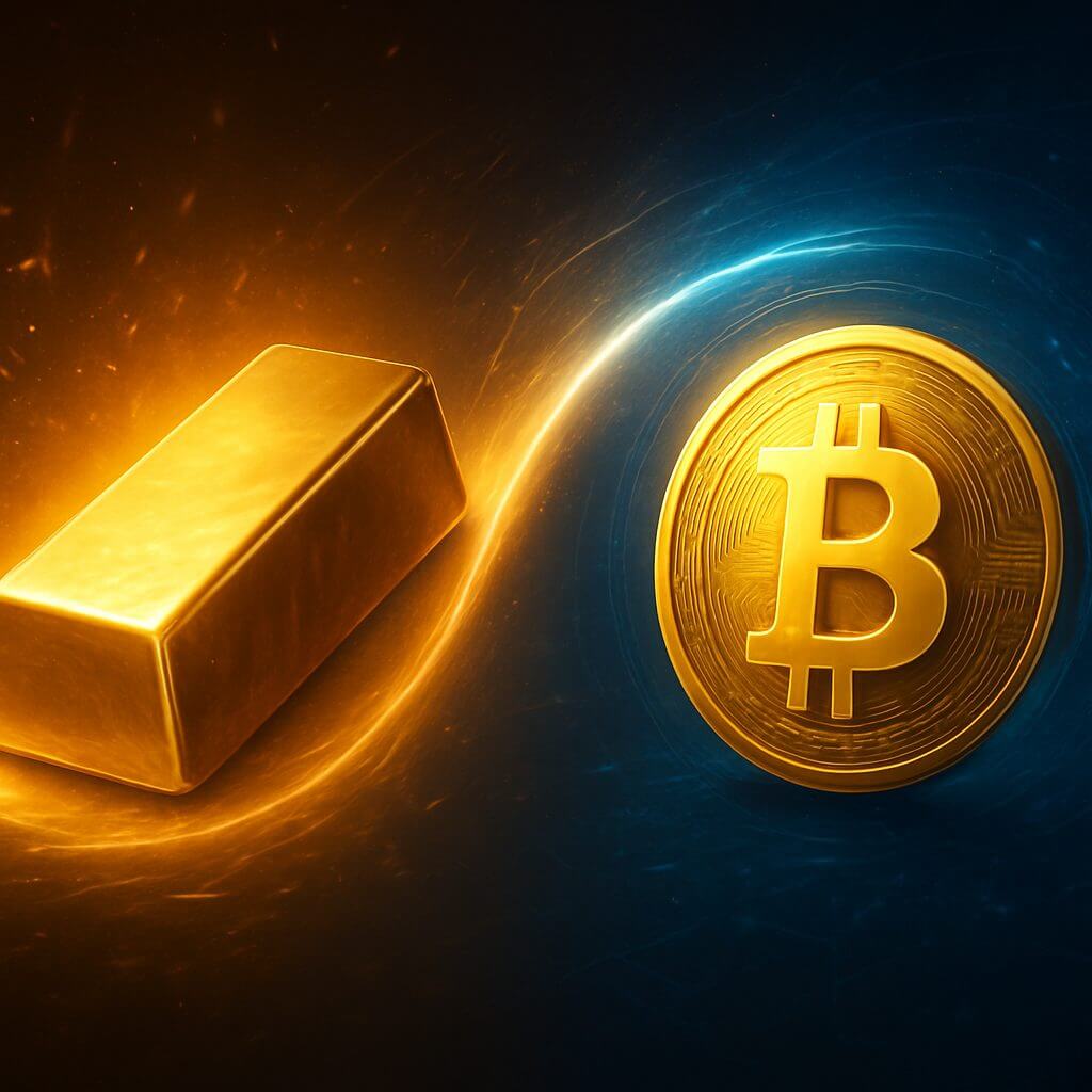 Gold erreicht Höchststand, BTC vor Ausbruch? Historisches Muster wiederholt sich