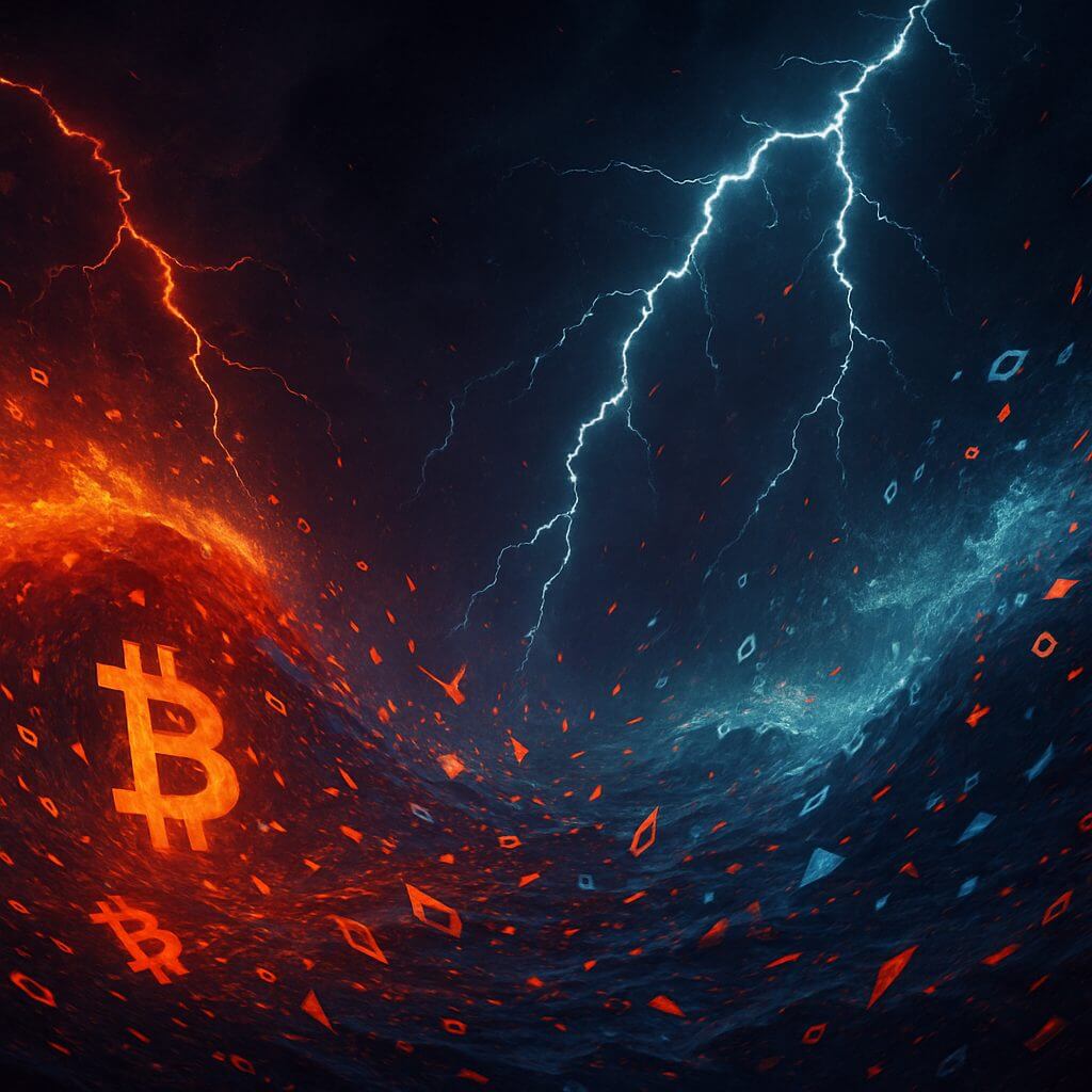 Nahezu 1 Milliarde US-Dollar an Liquidationen: Markt räumt Longs und Shorts ab