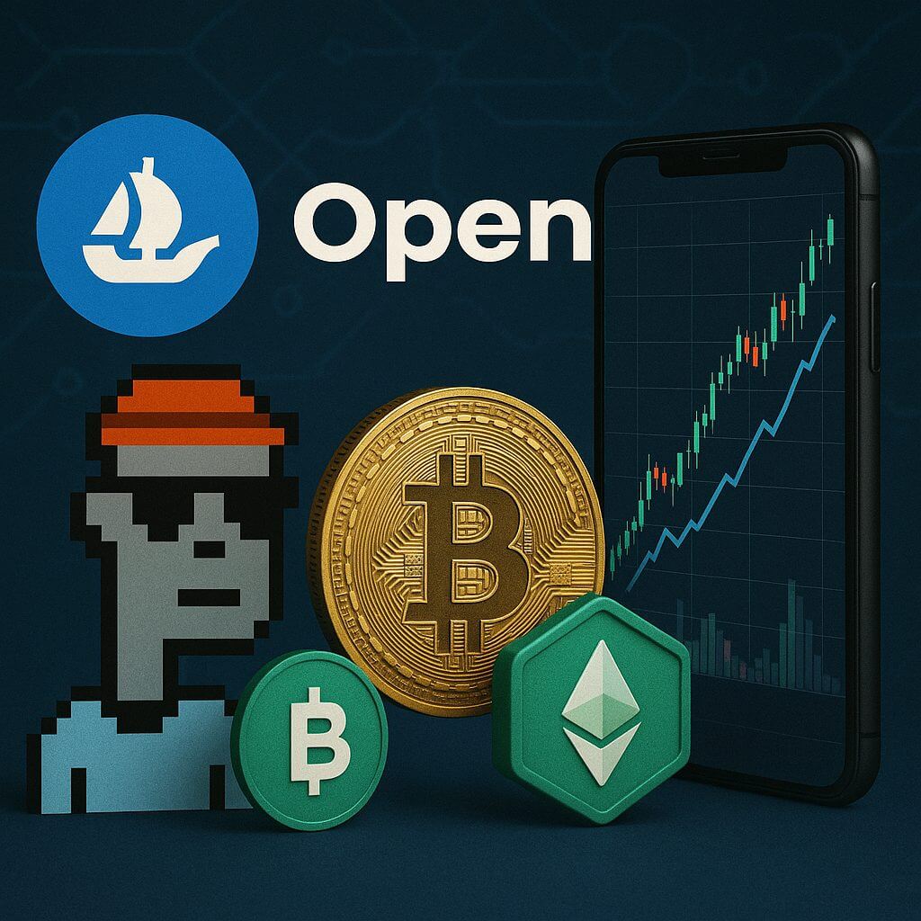 OpenSea tauscht NFTs gegen All-in-One Krypto-Handel
