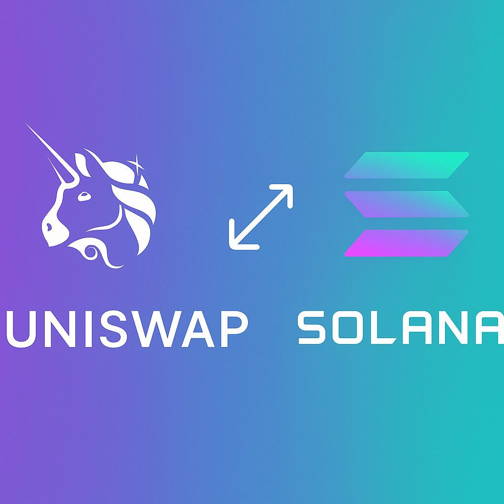 Swaps auf Solana jetzt direkt über die Uniswap Web App möglich