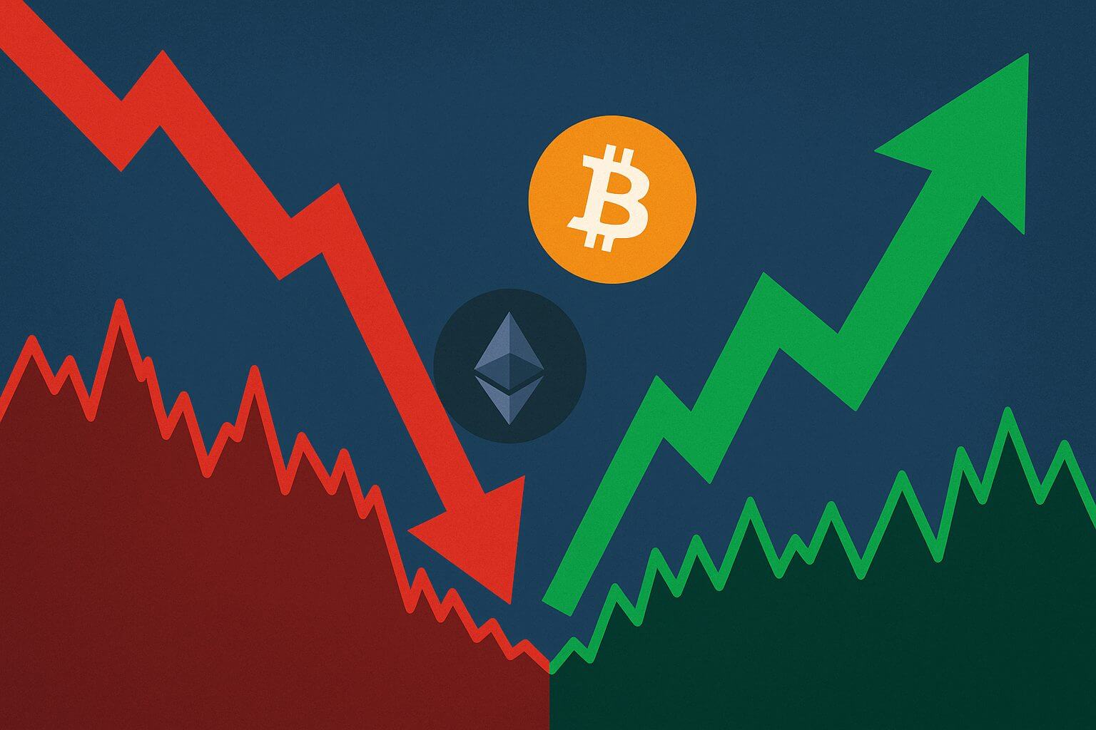 Bitcoin und Ethereum steigen wieder, Altcoins dominieren den Markt