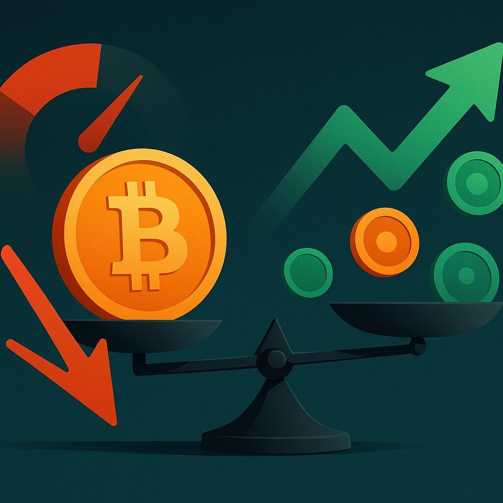 Bitcoin bleibt stabil, während einige Altcoins stark schwanken