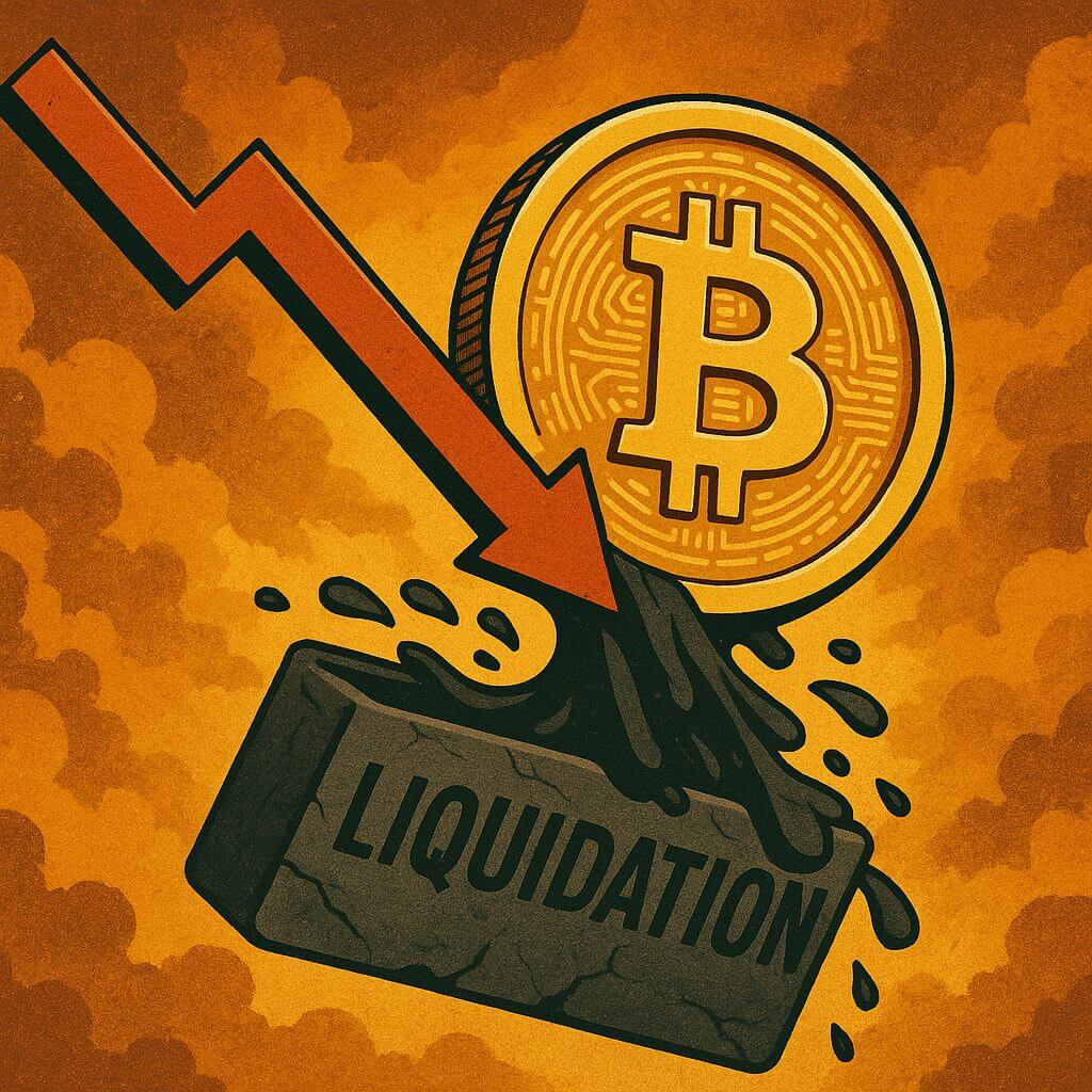 Bitcoin-Liquidationen auf höchstem Stand seit FTX-Kollaps