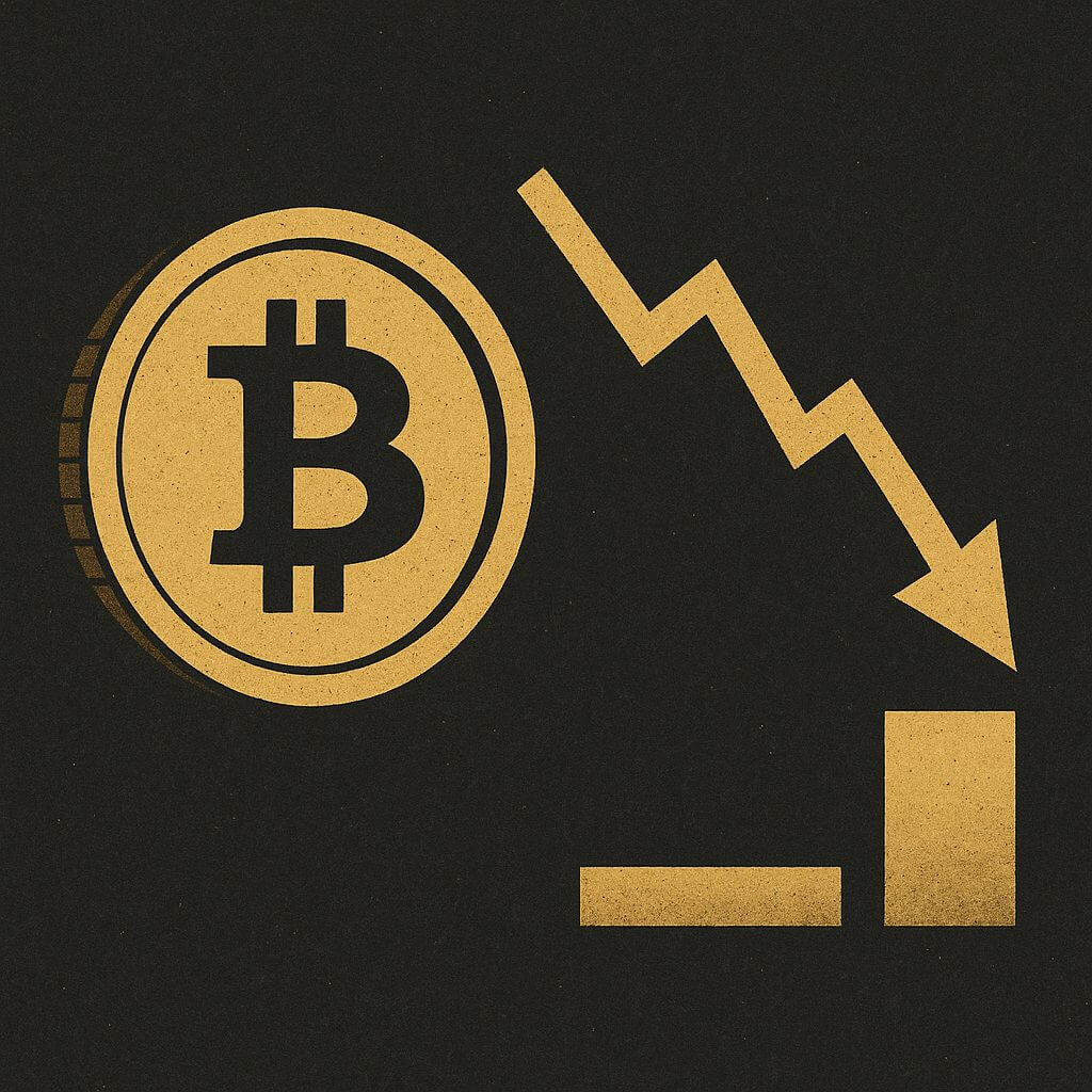 ETF Abflüsse drücken Bitcoin auf den niedrigsten Stand seit Mai