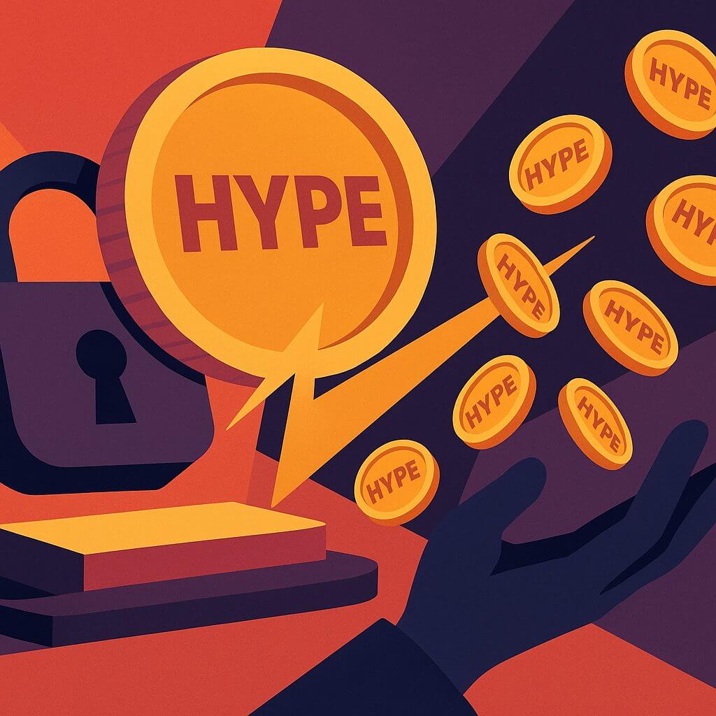 Hyperliquid-Team zieht 90 Millionen US-Dollar an HYPE aus dem Staking ab