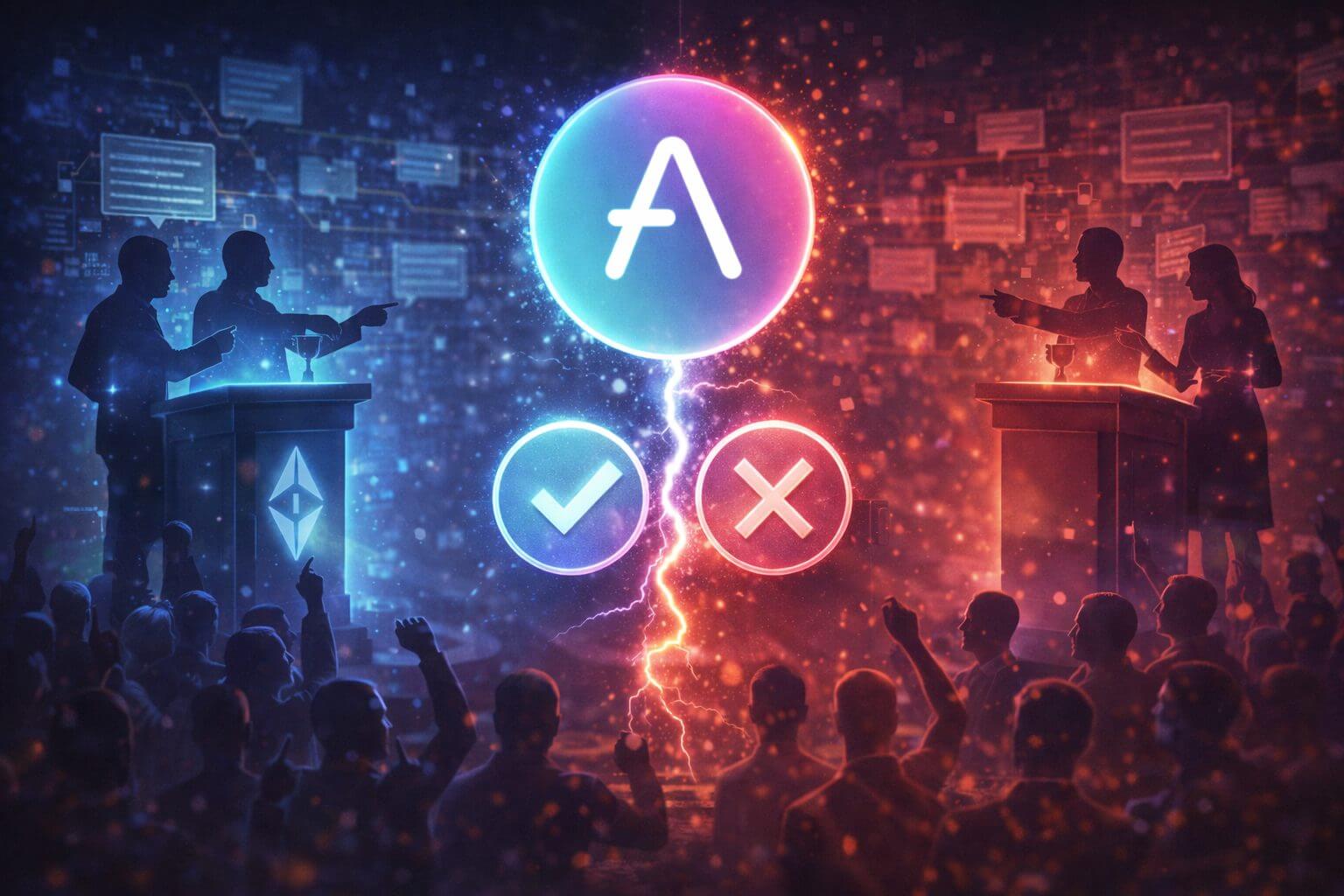 Tokendiscussie bij Aave laait op, Wintermute stemt tegen