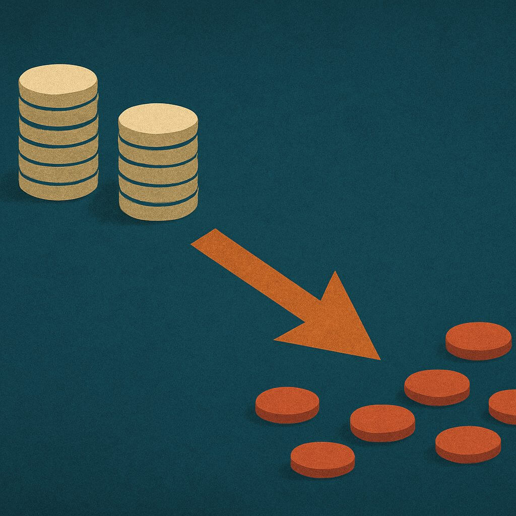 Marktverteilung unausgewogen: Gewinne für wenige, Verluste für viele