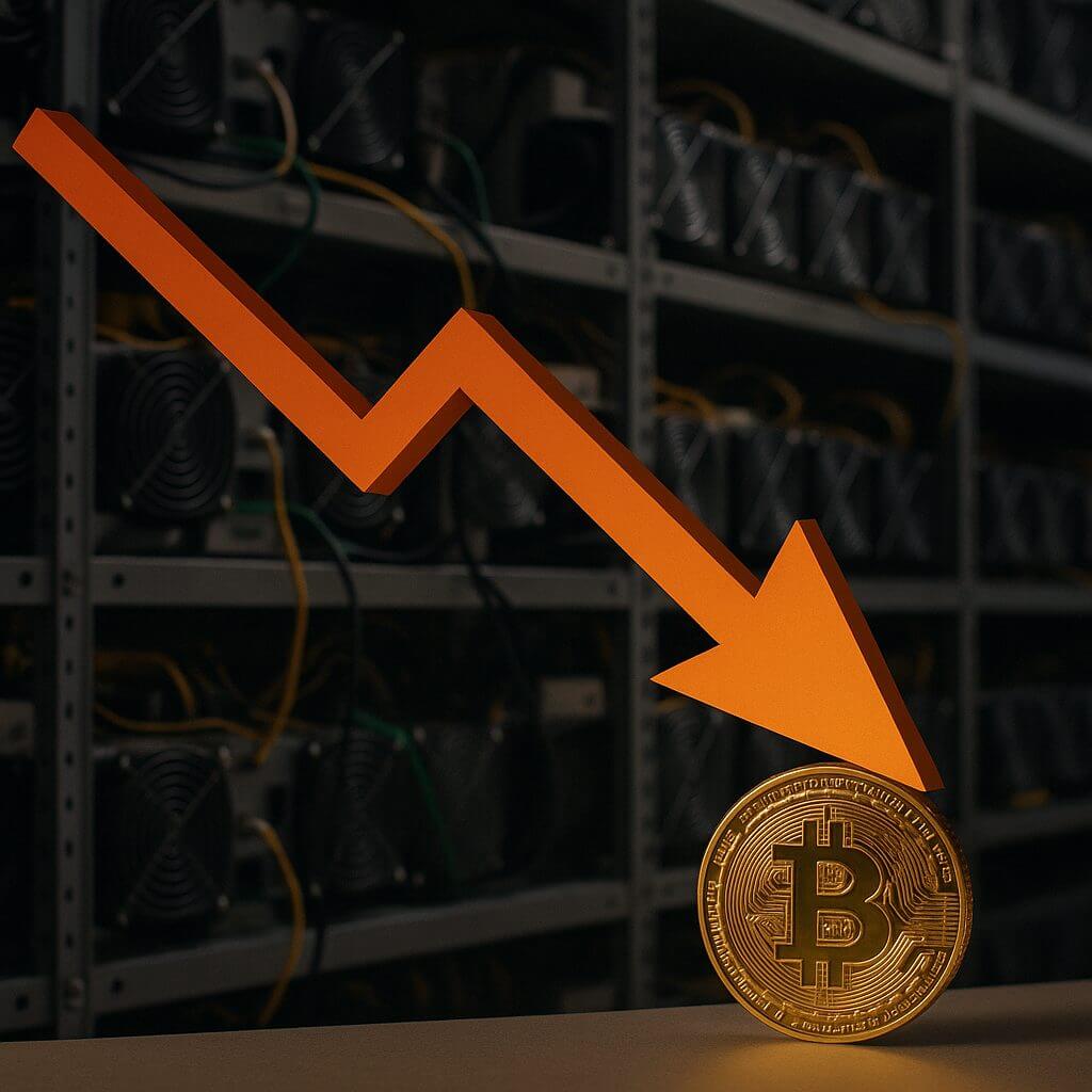 Bitcoin-Miner unter Druck: Hashprice fällt auf historischen Tiefstand