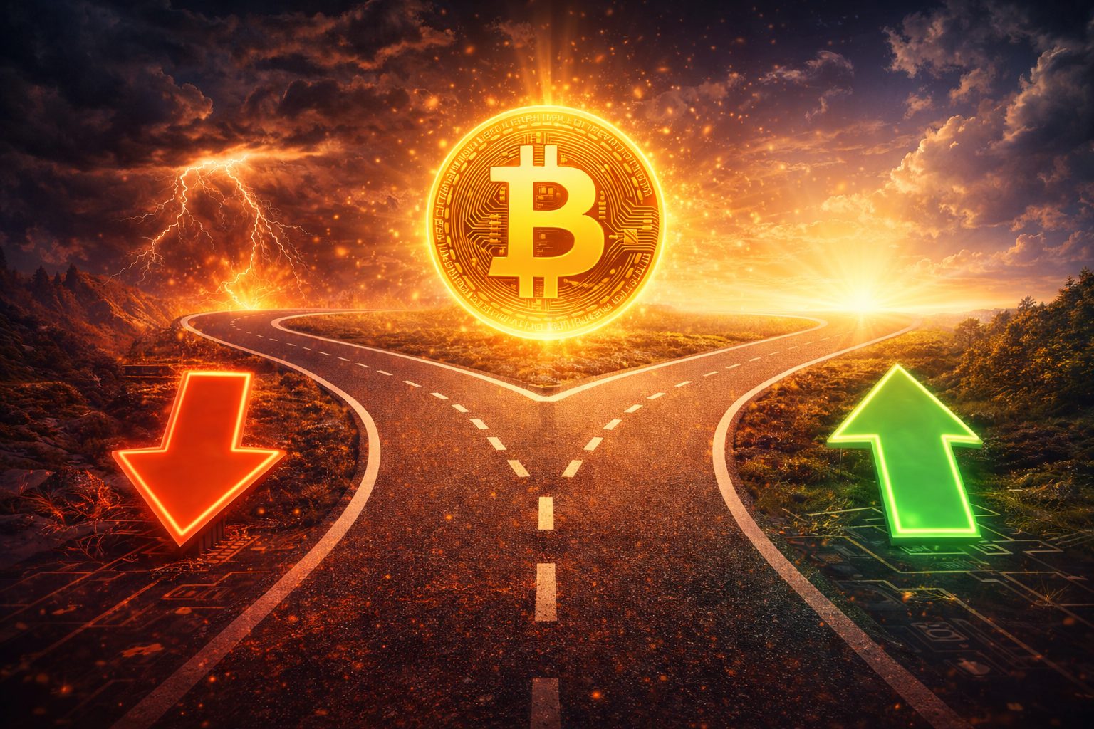 Wiederholt sich das historische Muster? Bitcoin testet strukturelles Niveau